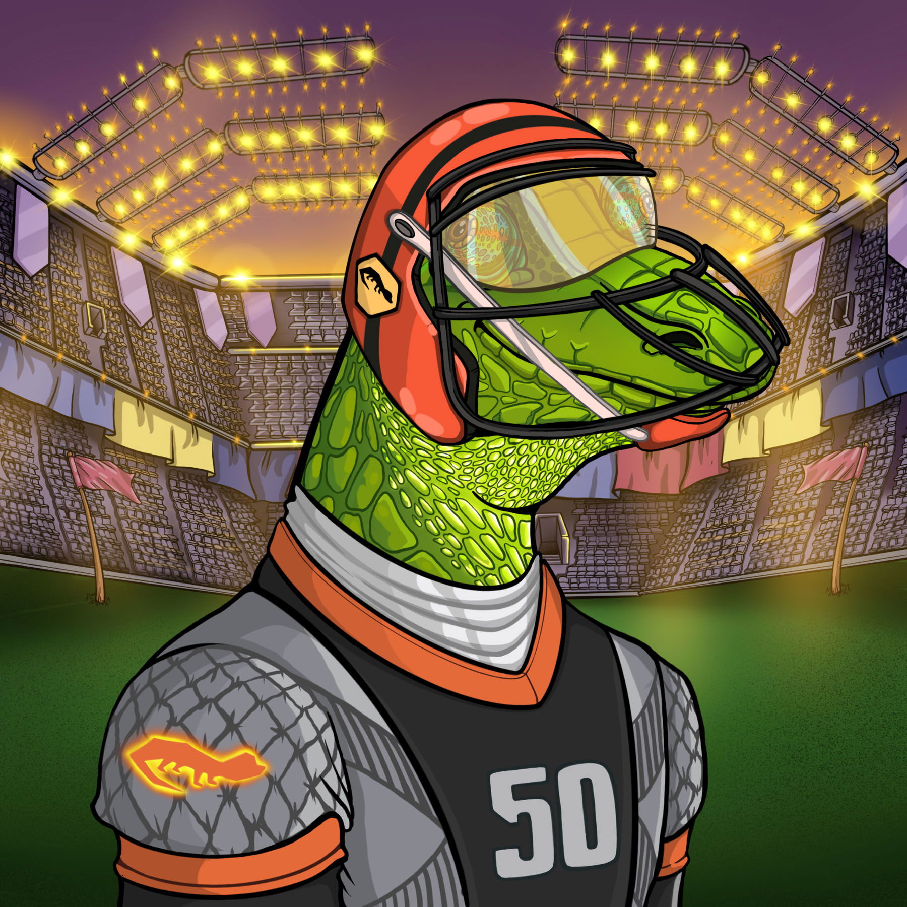 Super Bowl Goanna 0202 NFT on Algorand