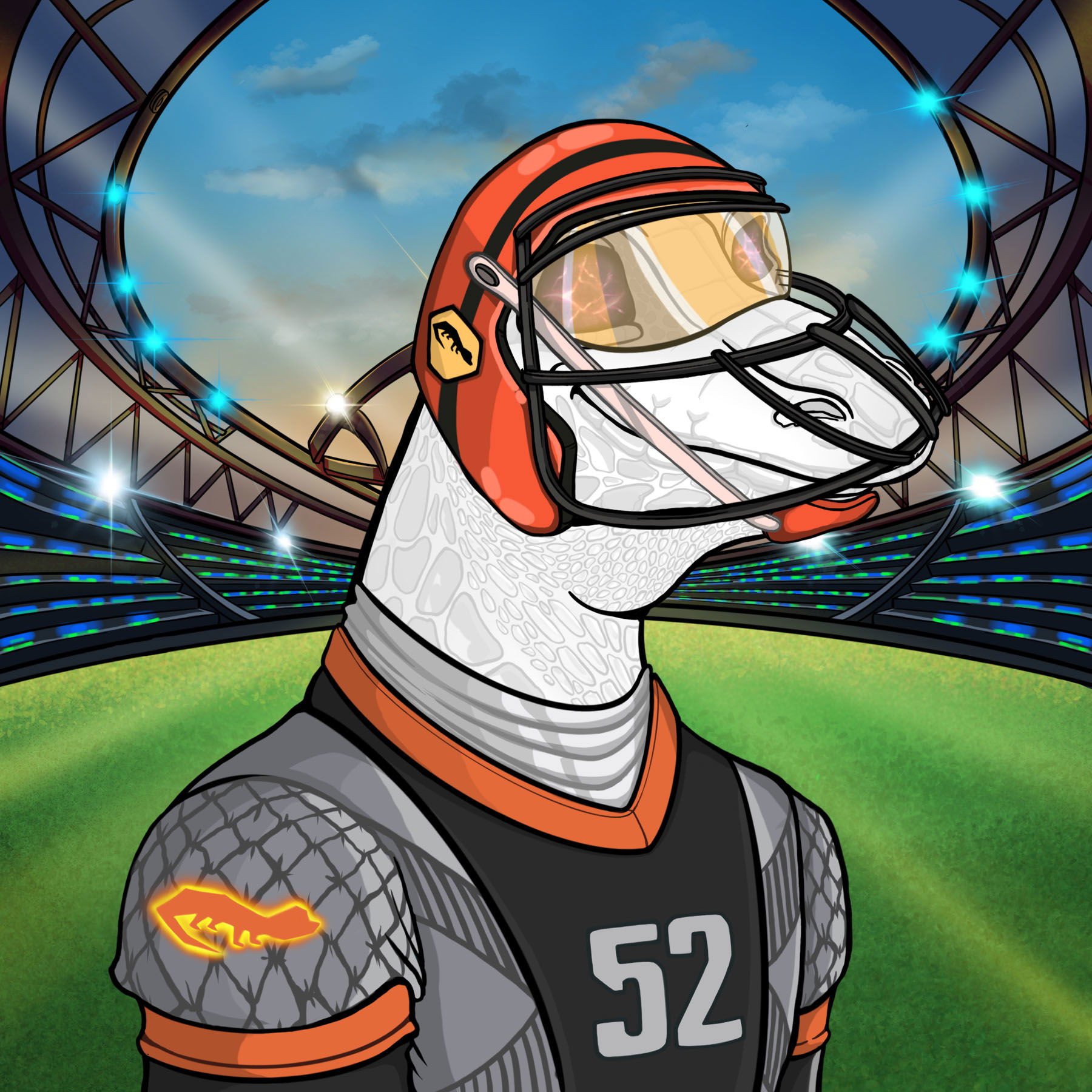 Super Bowl Goanna 0210 NFT on Algorand