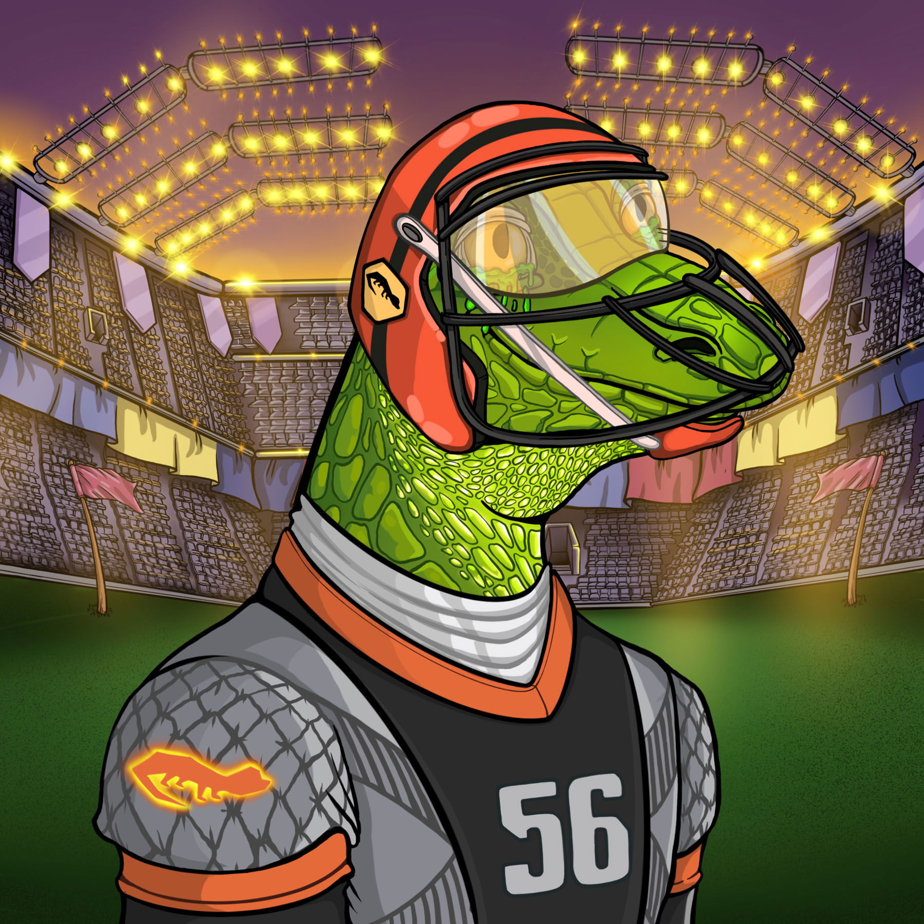 Super Bowl Goanna 0226 NFT on Algorand