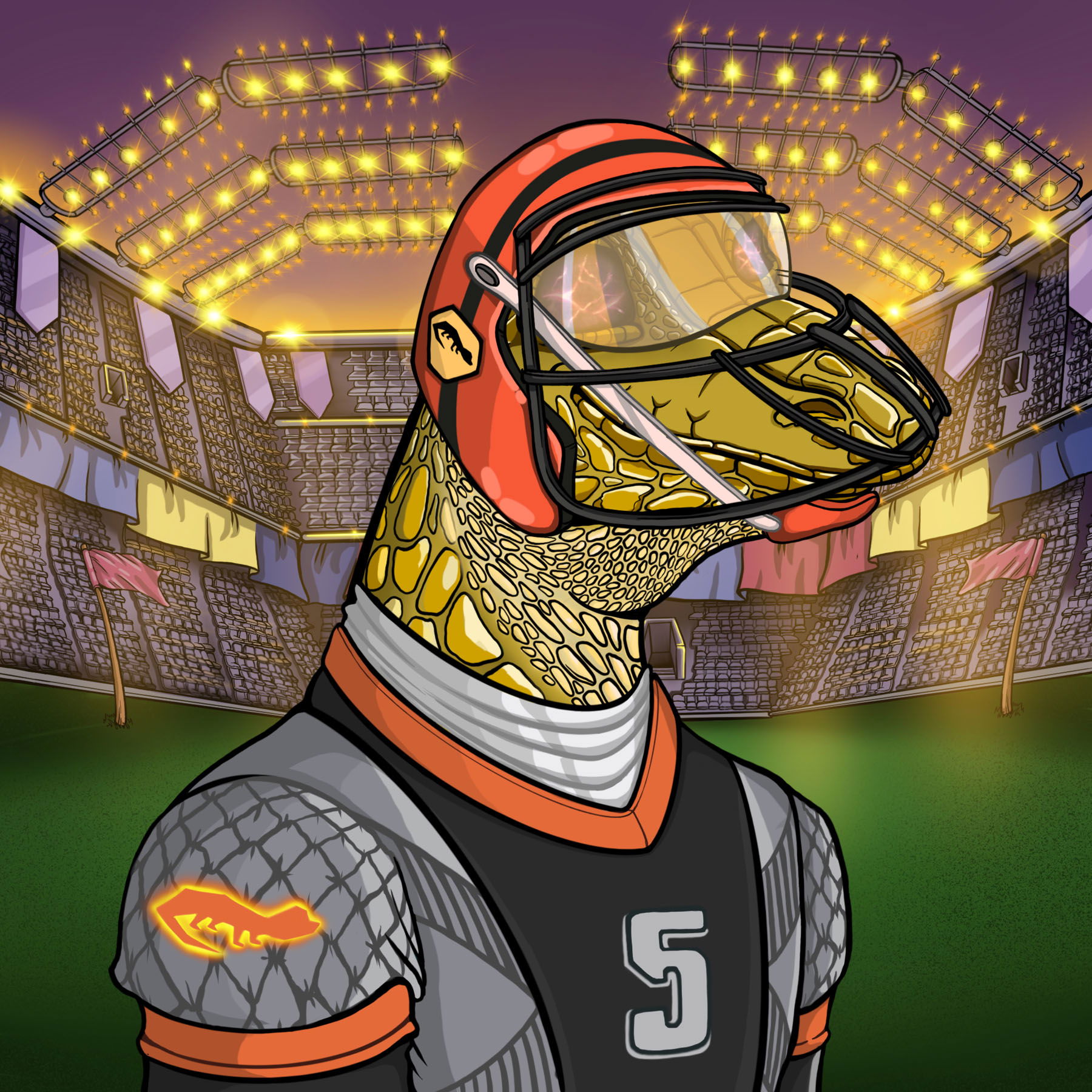 Super Bowl Goanna 0023 NFT on Algorand