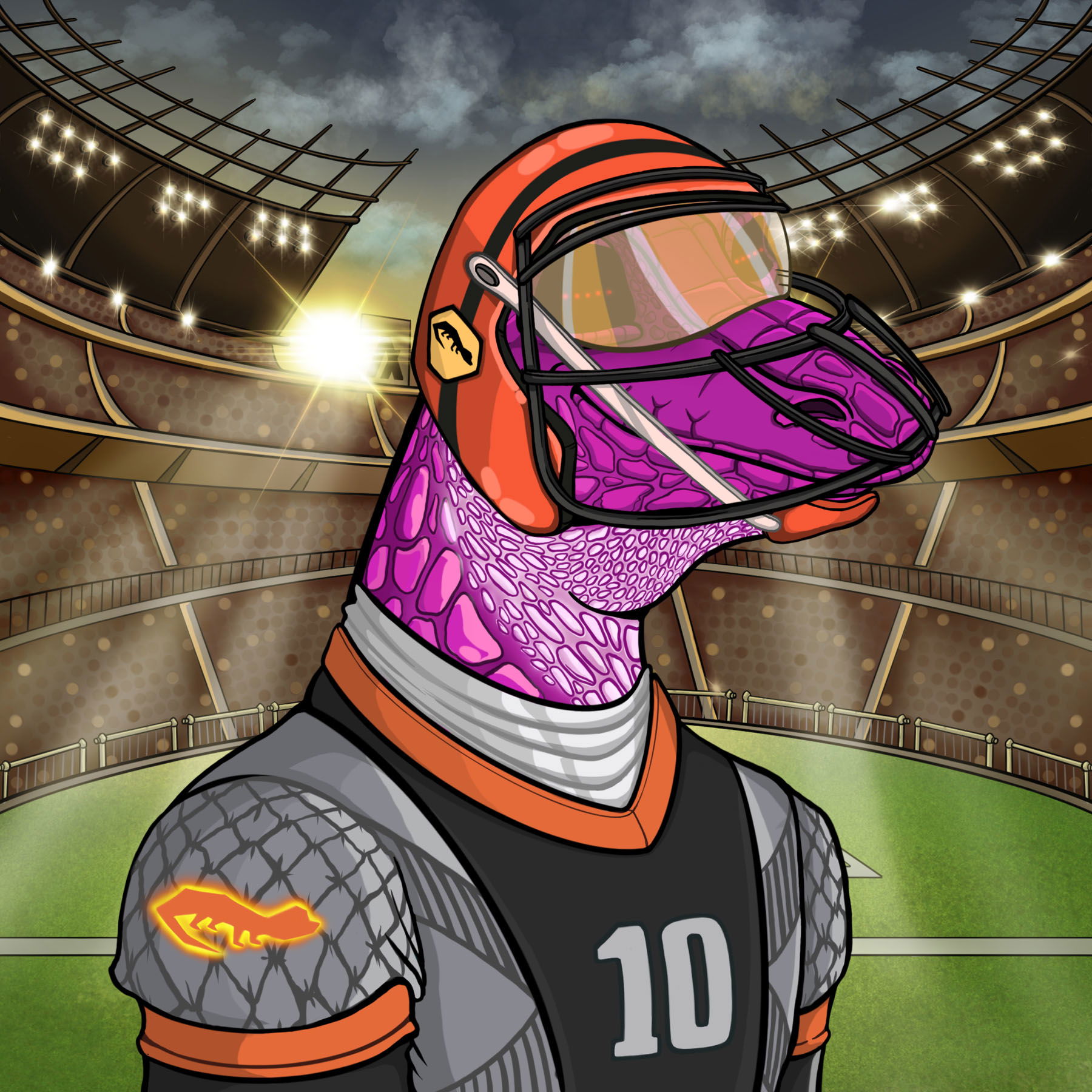 Super Bowl Goanna 0041 NFT on Algorand