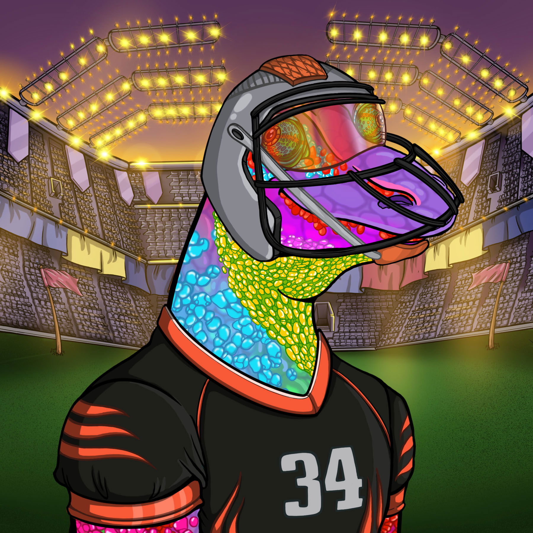 Super Bowl Goanna 0420 NFT on Algorand