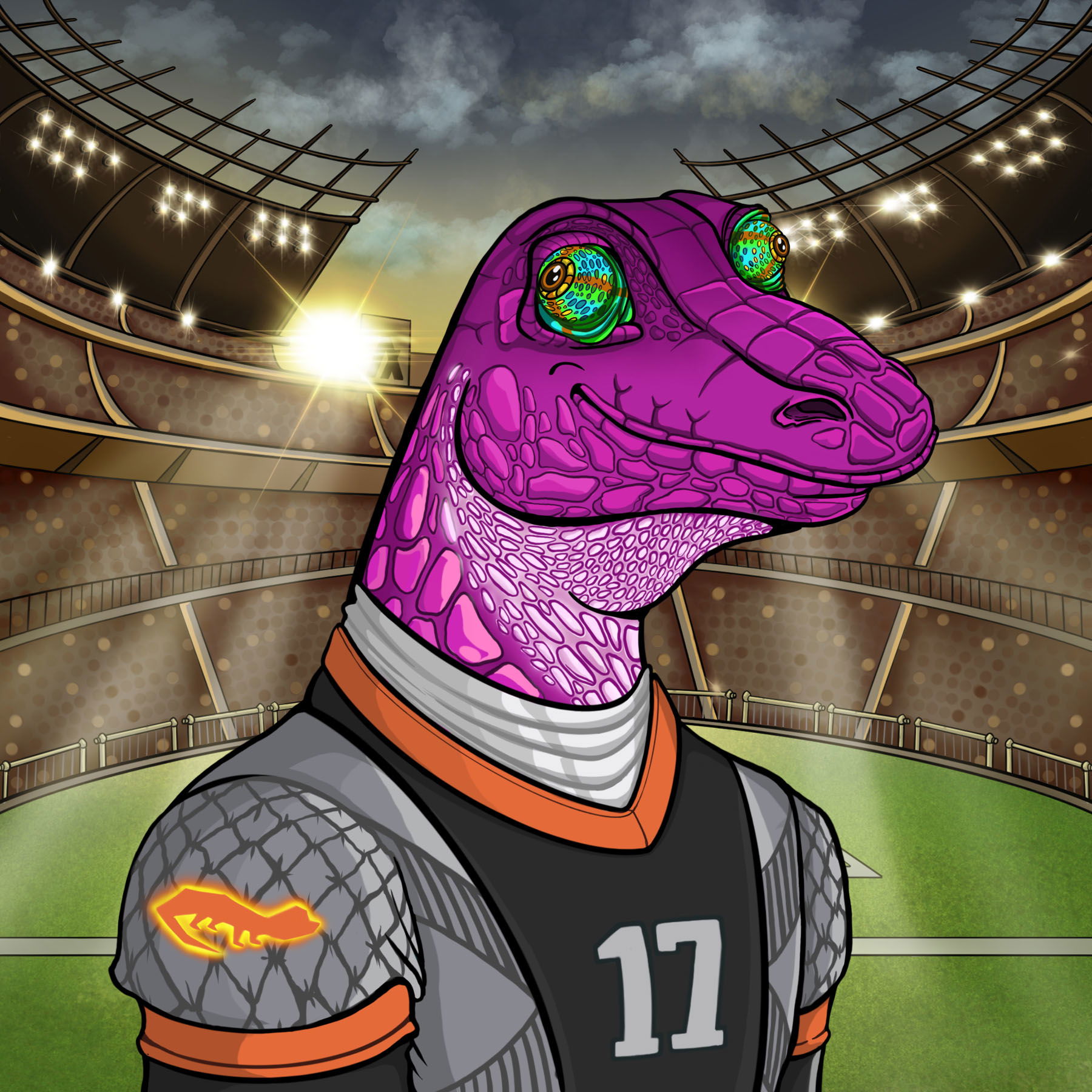 Super Bowl Goanna 0071 NFT on Algorand