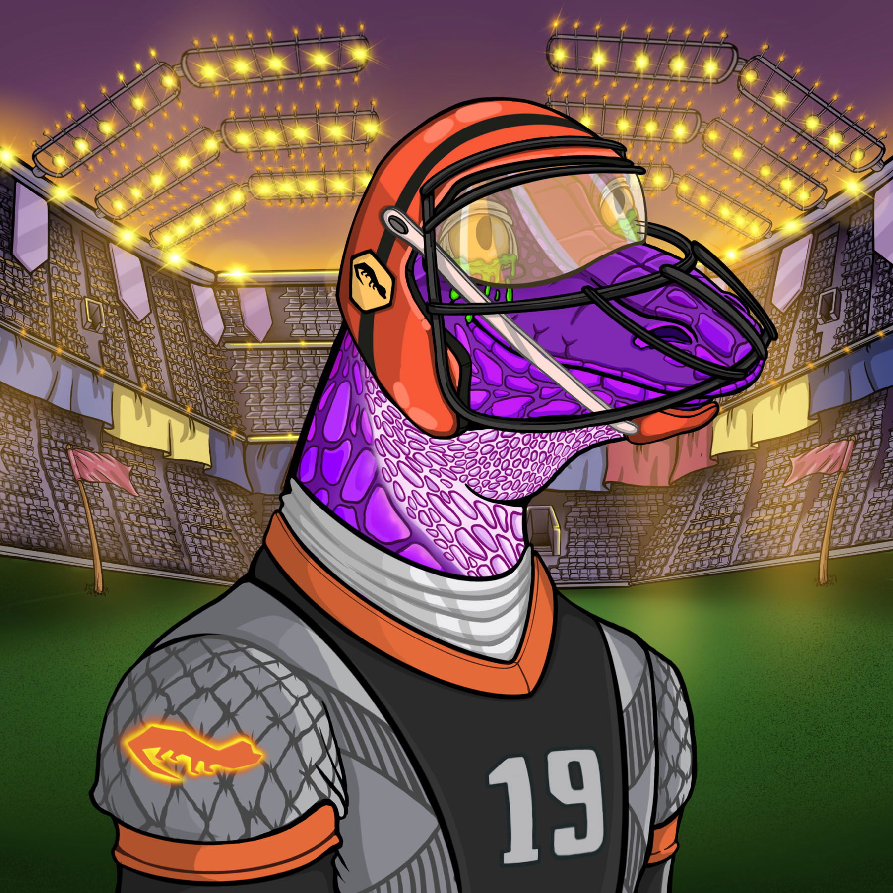 Super Bowl Goanna 0079 NFT on Algorand