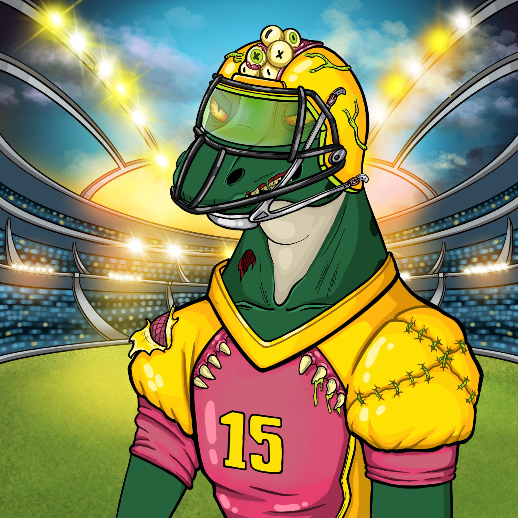 Super Bowl Goanna 0901 NFT on Algorand