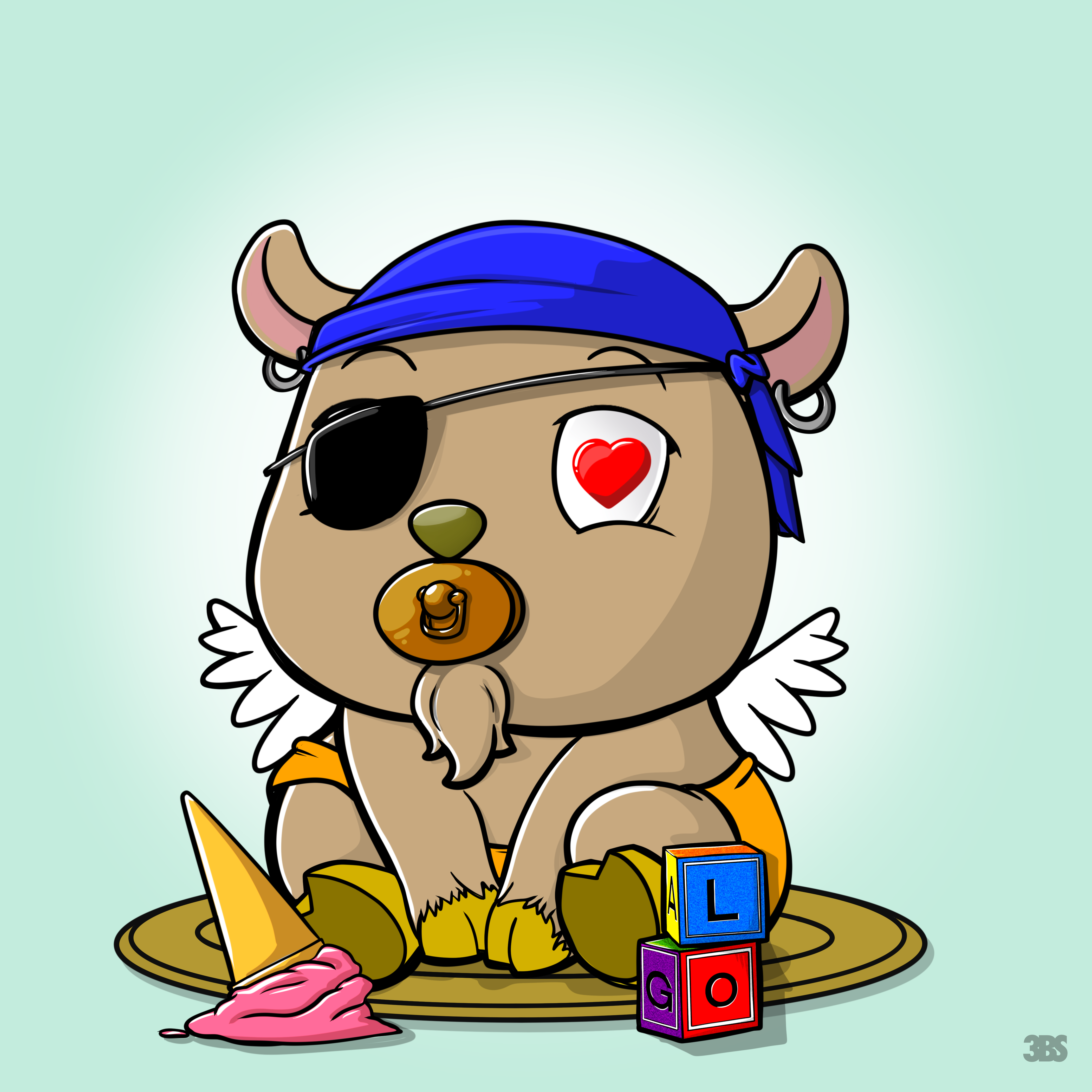 AlGoat Kids #17 NFT on Algorand