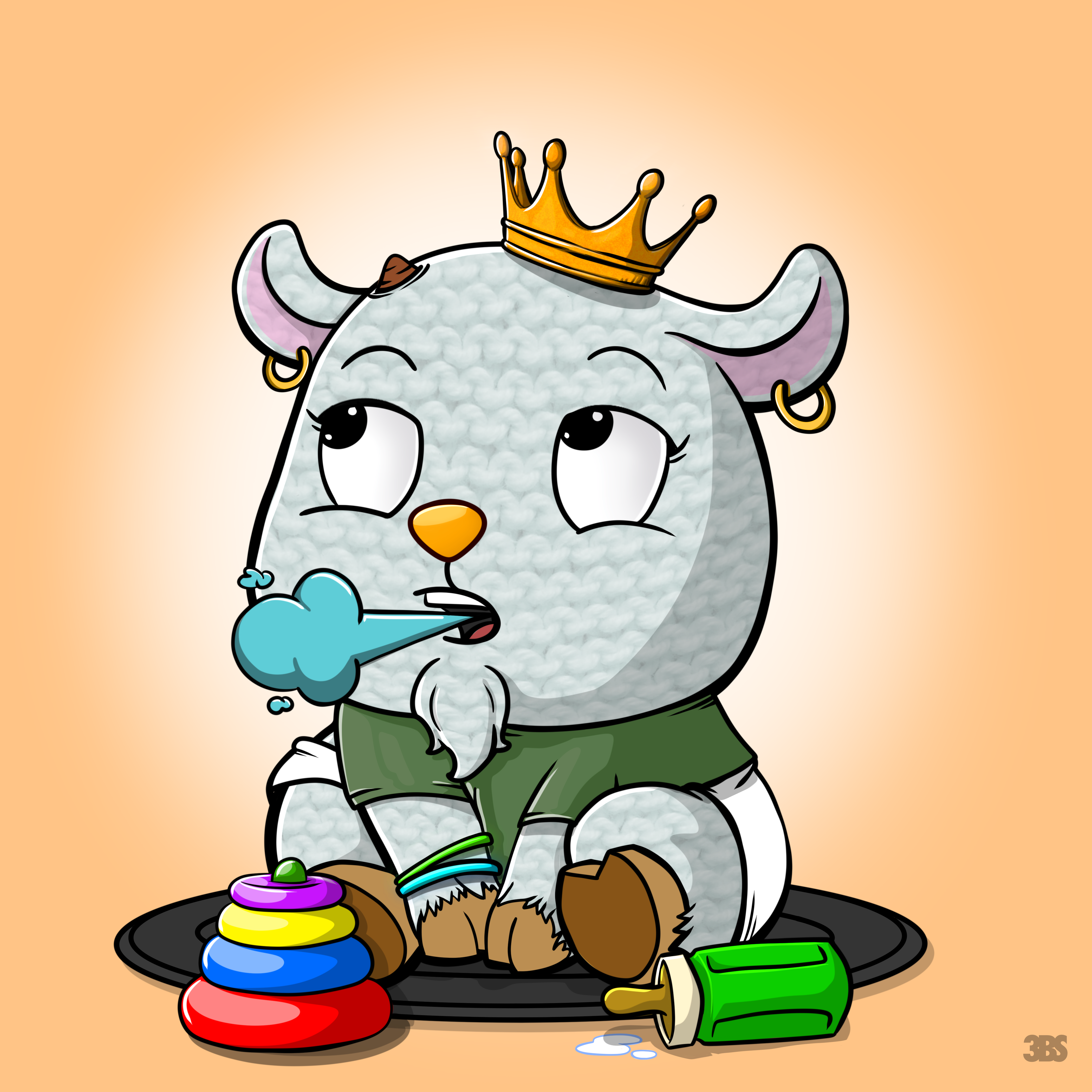 AlGoat Kids #182 NFT on Algorand