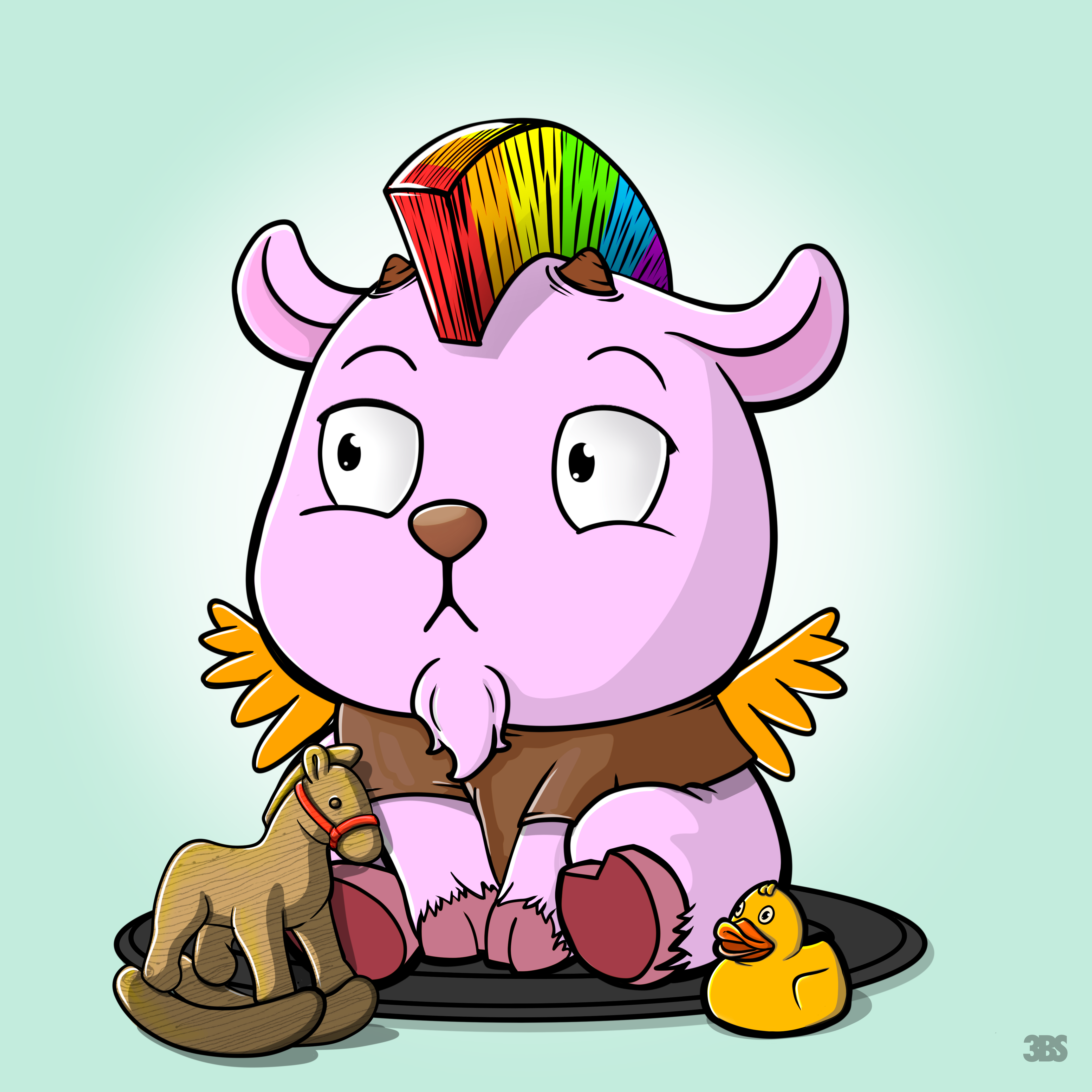 AlGoat Kids #393 NFT on Algorand