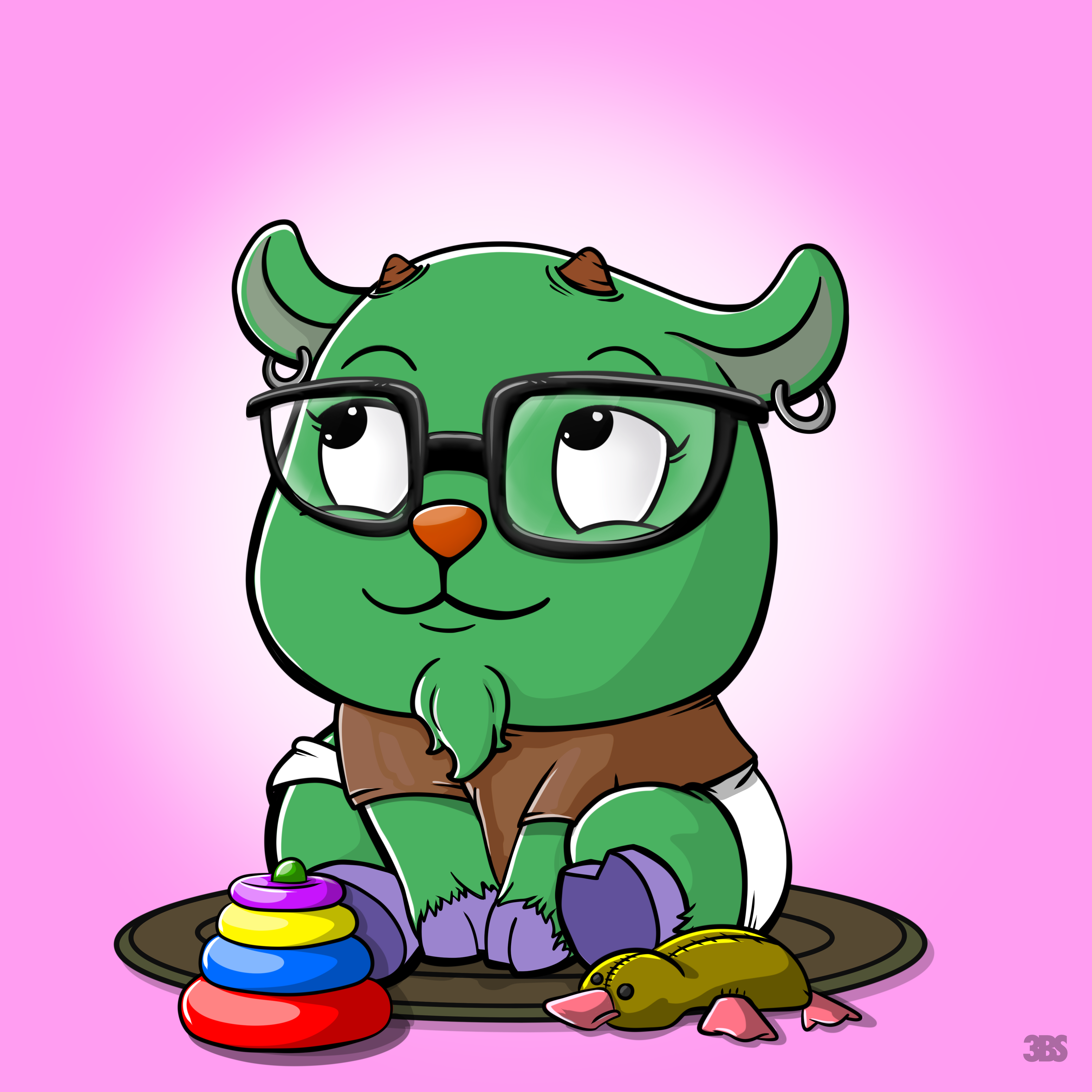 AlGoat Kids #635 NFT on Algorand