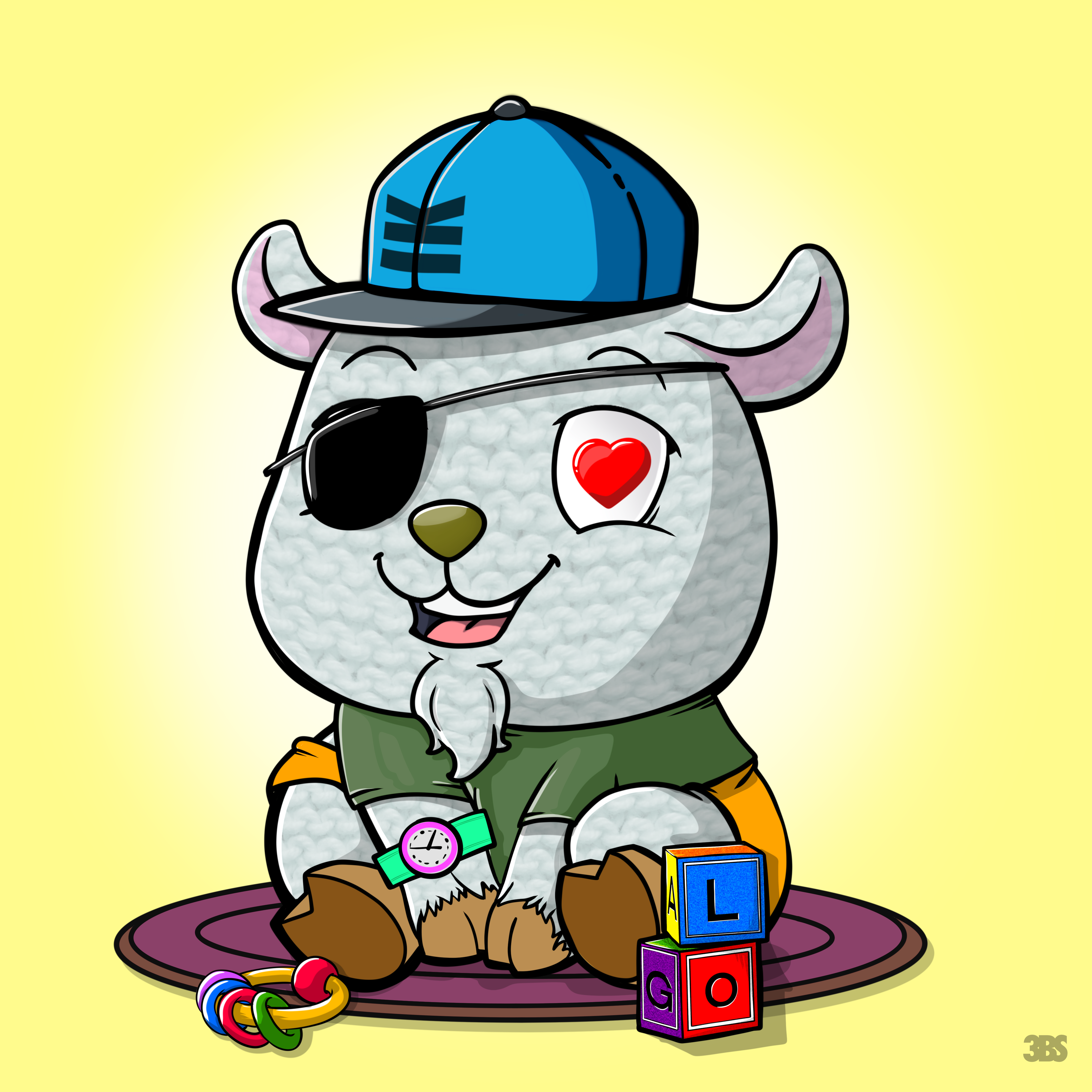 AlGoat Kids #733 NFT on Algorand