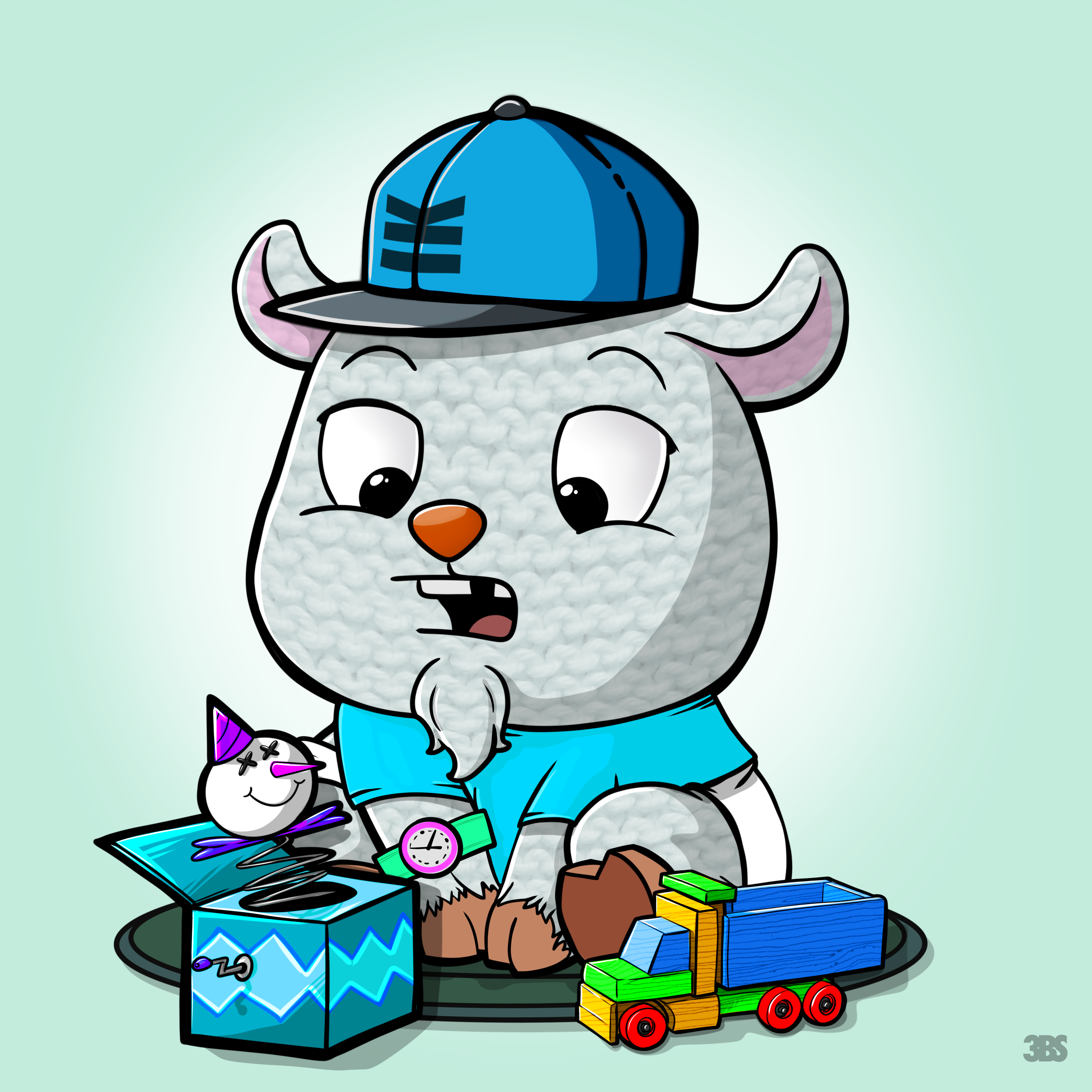 AlGoat Kids #734 NFT on Algorand