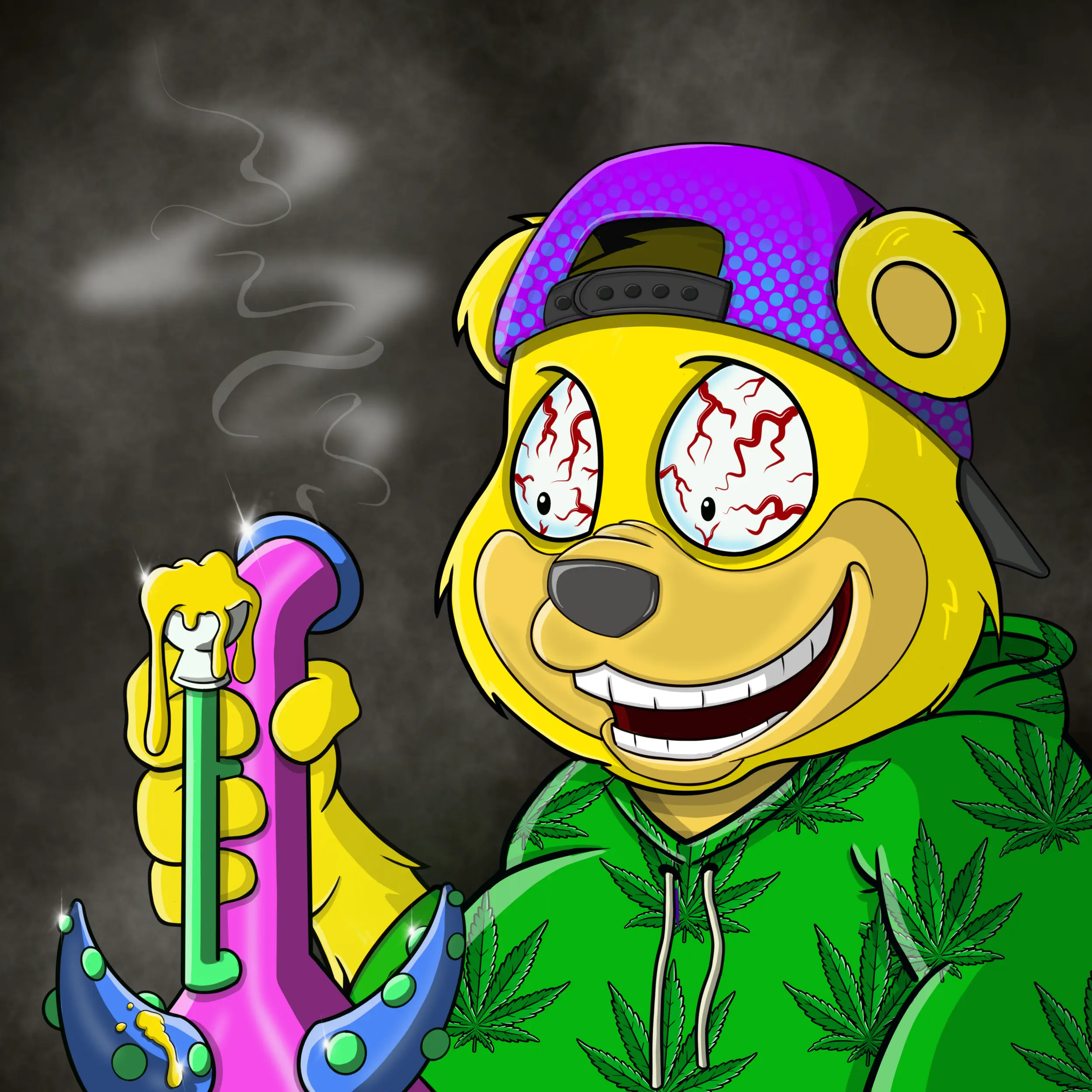 Burnin Bears #478 NFT on Algorand