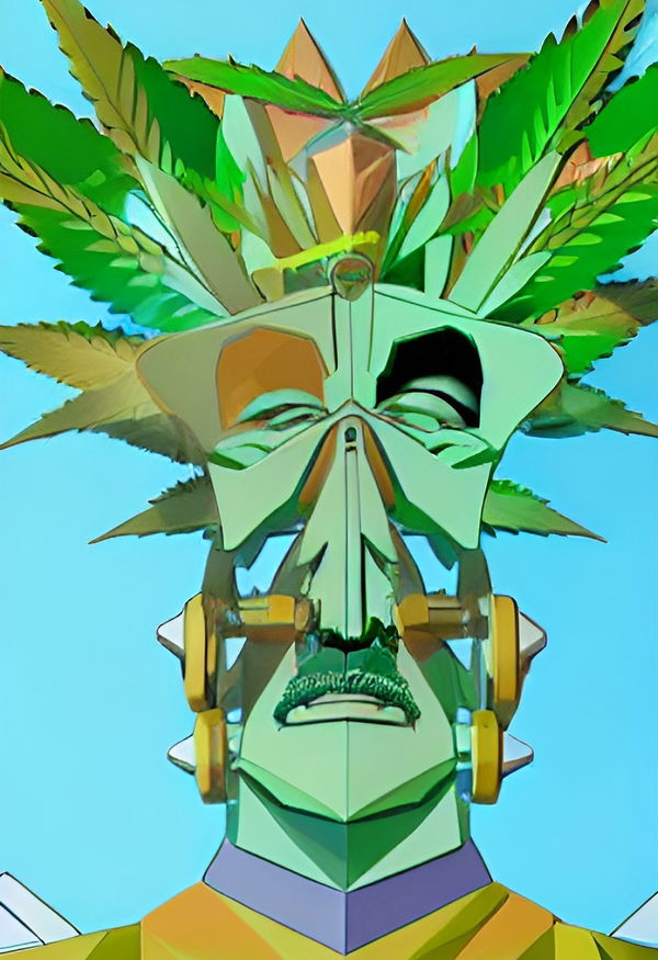 An image of AI Pothead #12