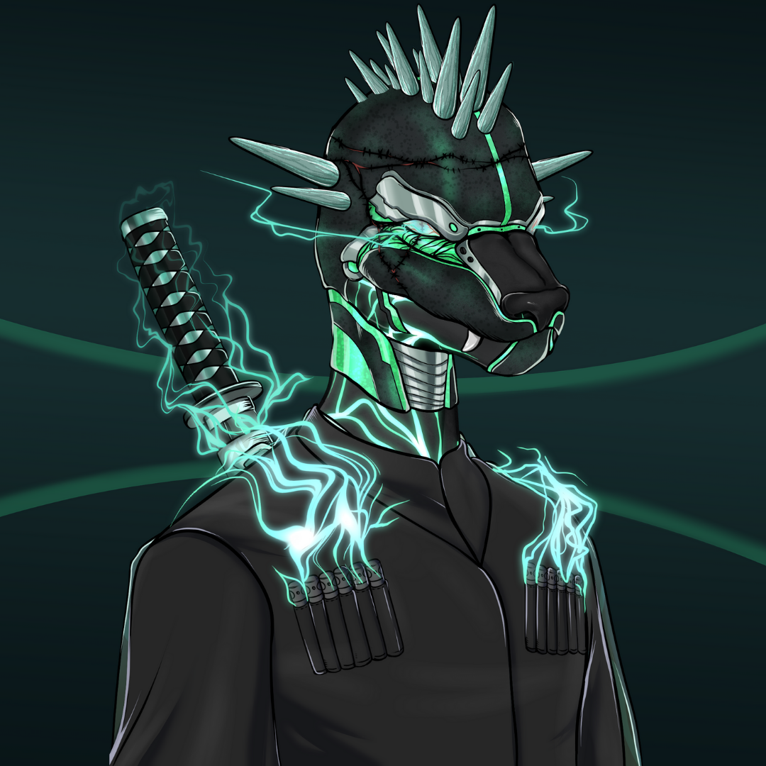 AL-DRAGON 1st#THUNDER004 NFT on Algorand