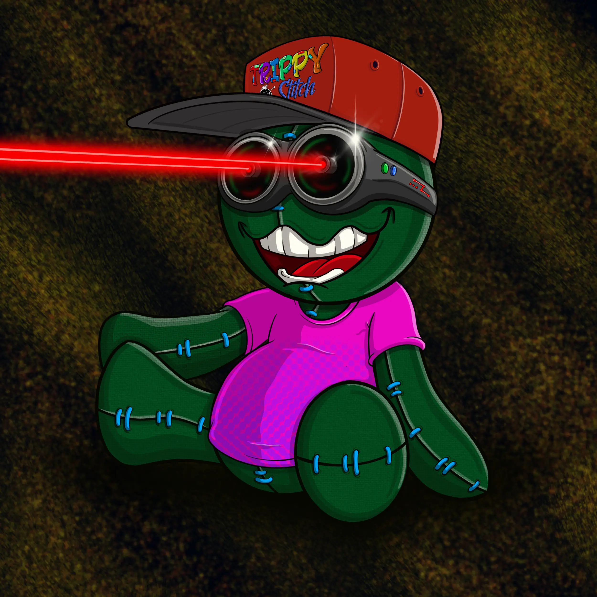 Trippy Stitch #918 NFT on Algorand