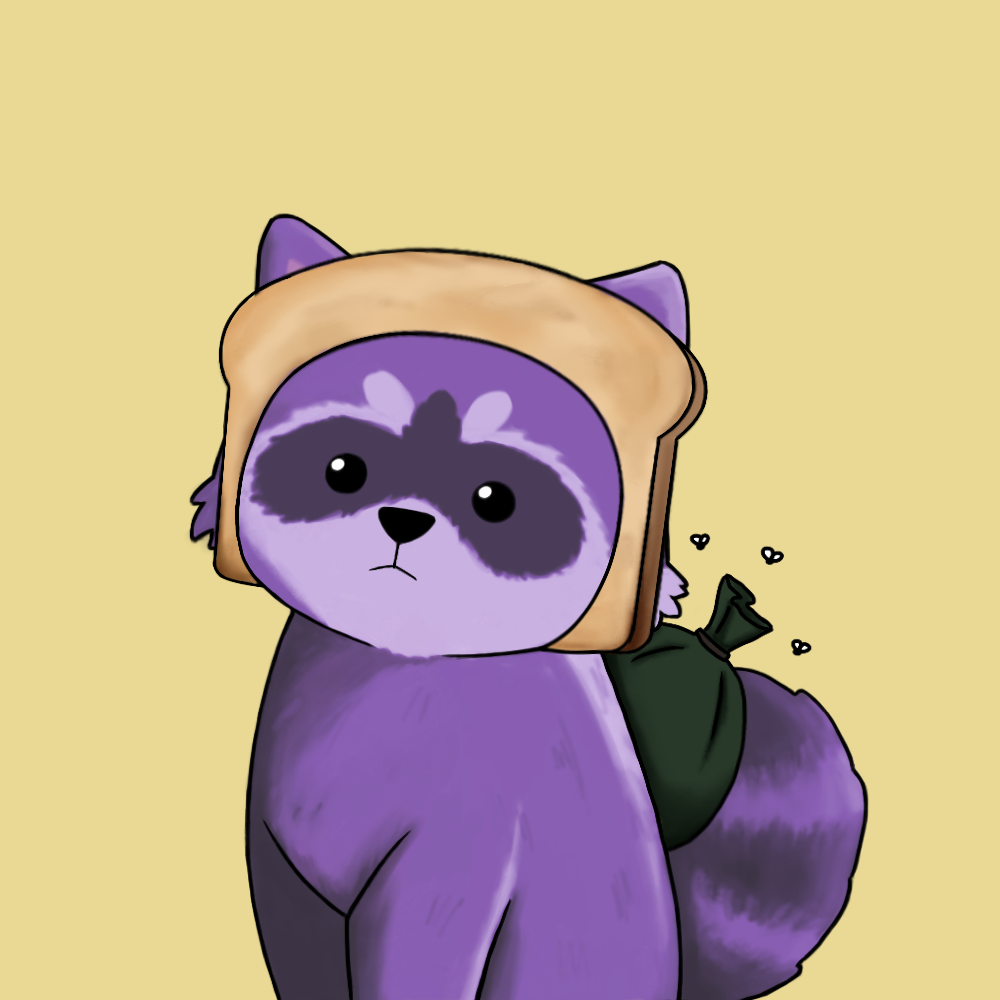 Raccoon #508 NFT on Algorand