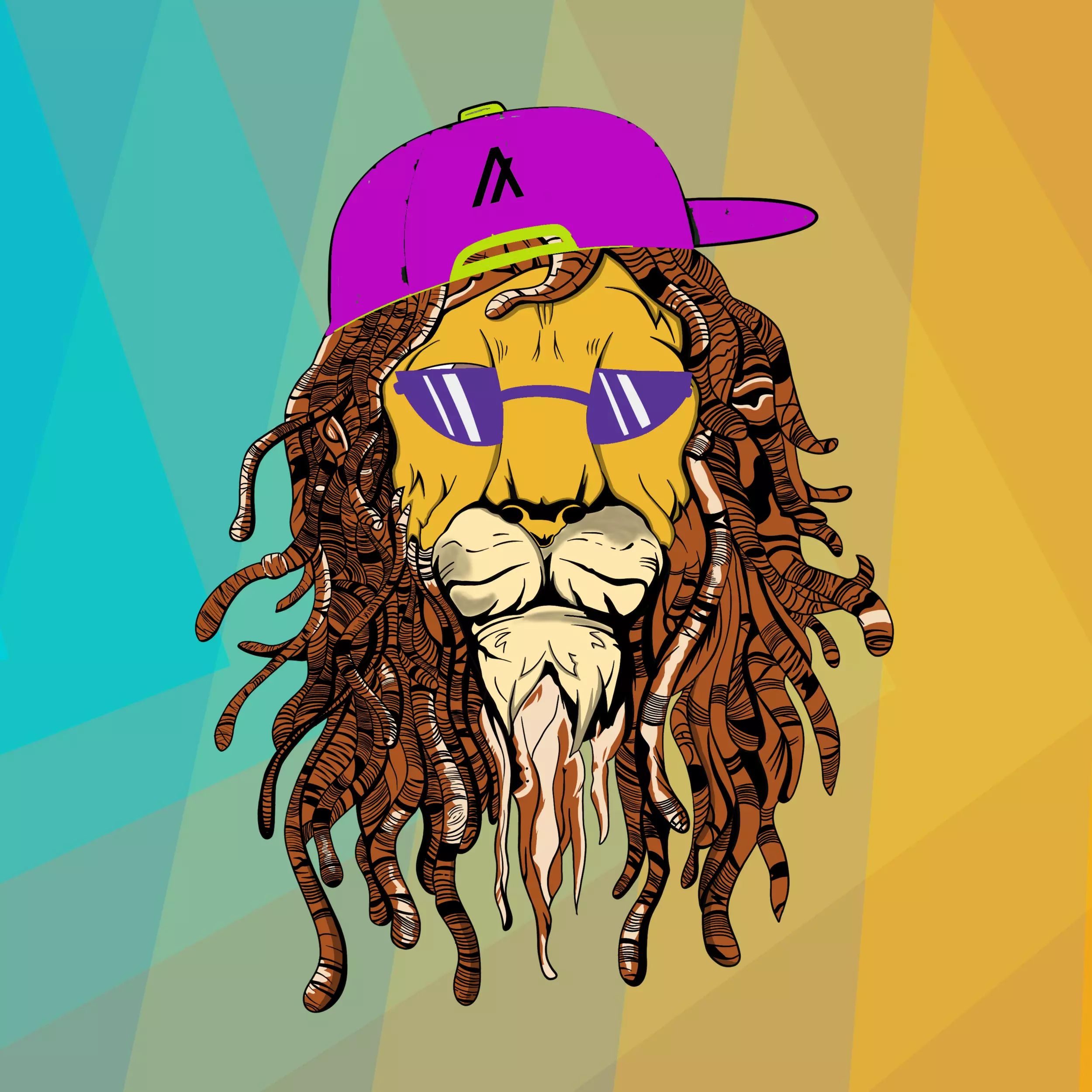 Reggae Lions #313 NFT on Algorand