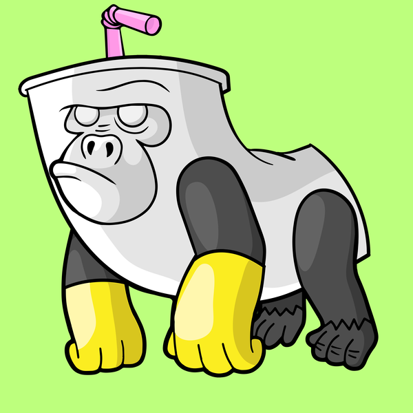 An image of Smooth Brain Gorilla #361