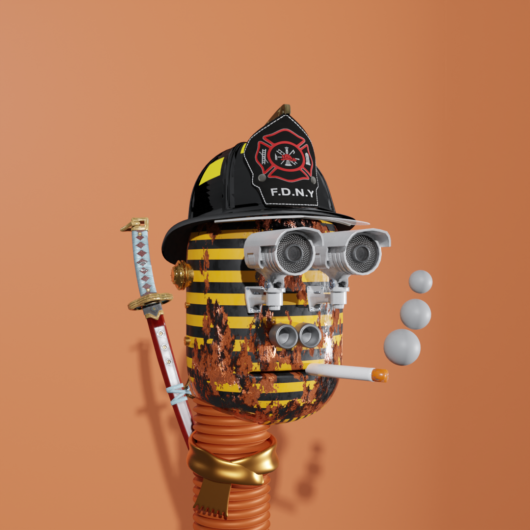 Industrial Punk Legendary #516 NFT on Algorand
