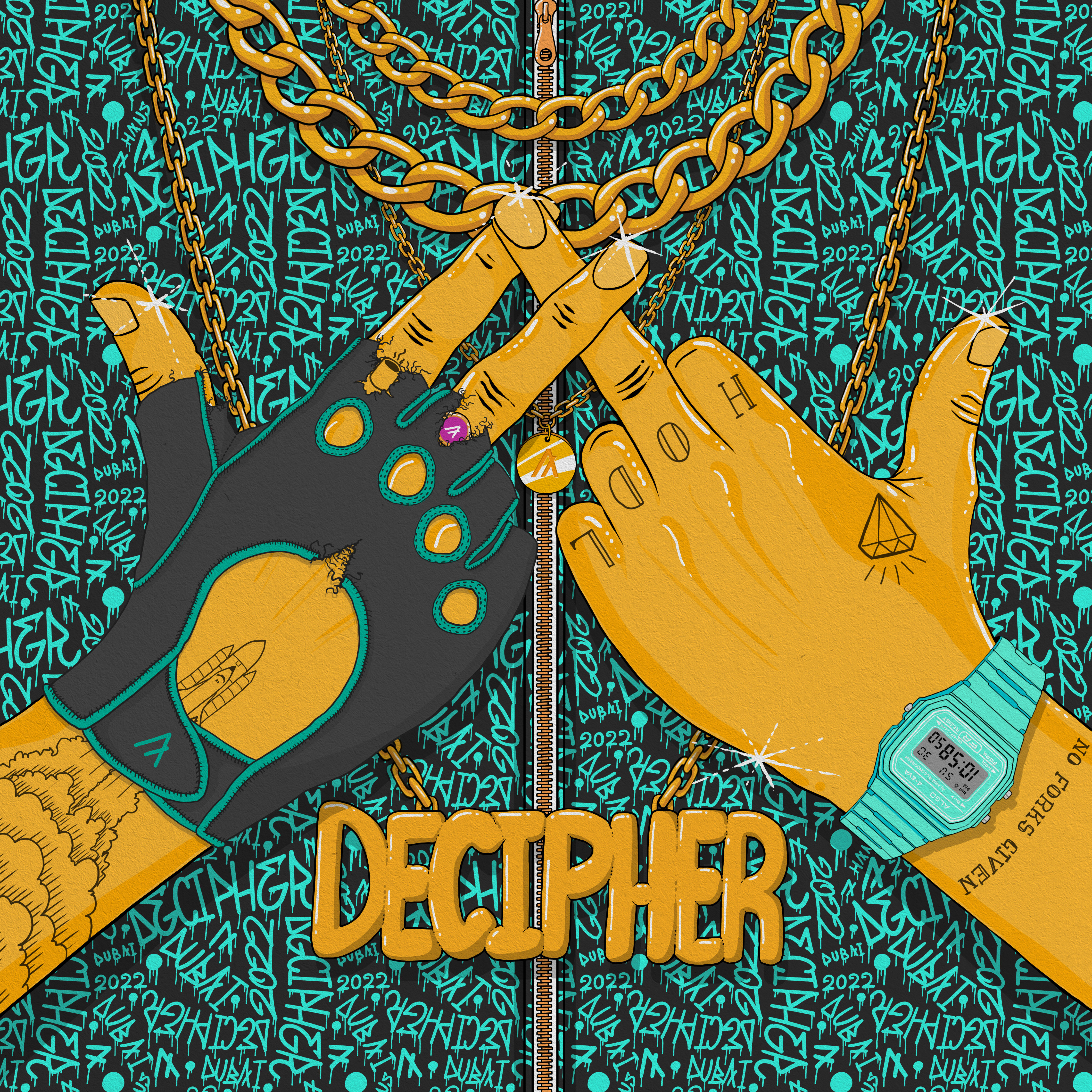 Collab Hands #0025 NFT on Algorand