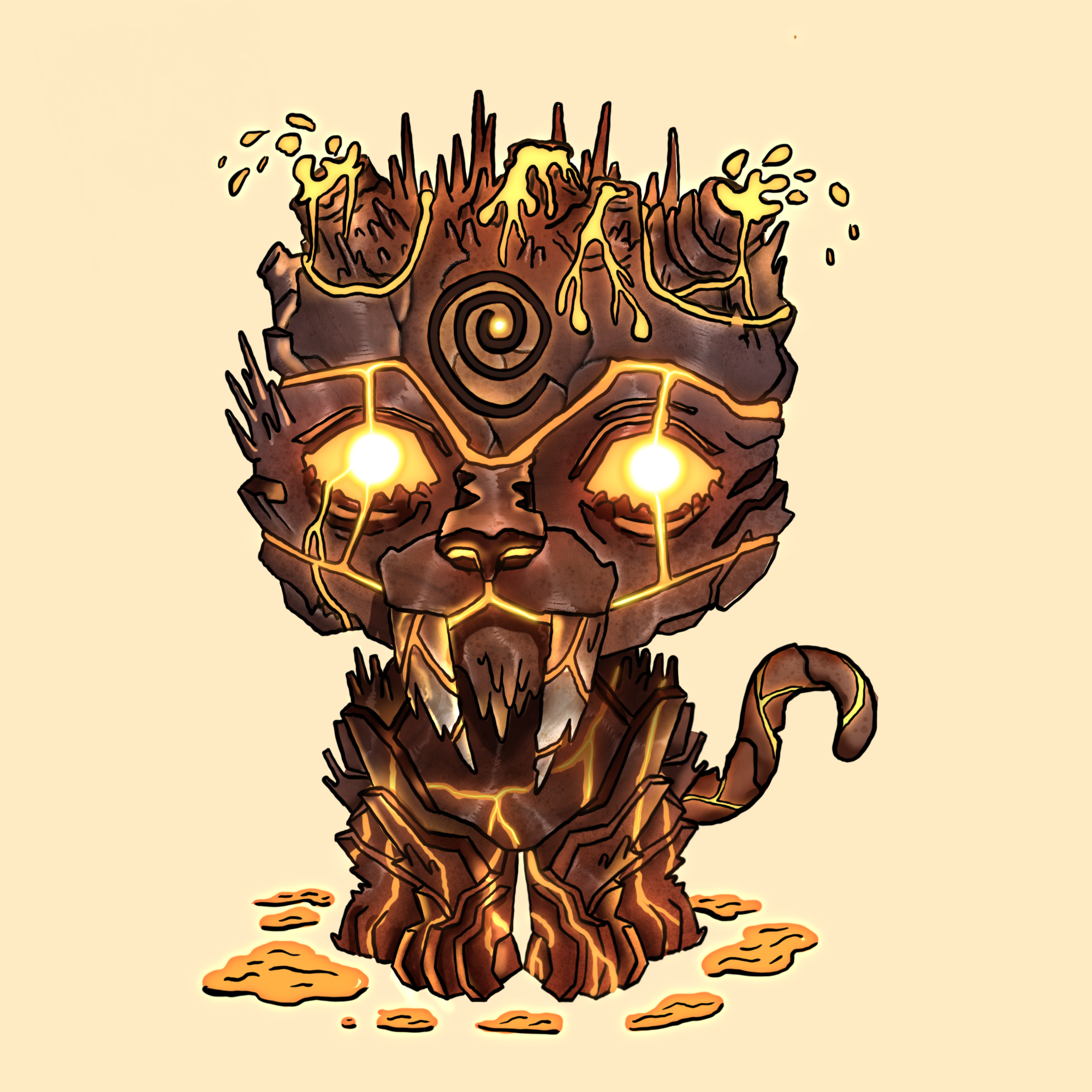 Adorable Feline #7 Mutant NFT on Algorand