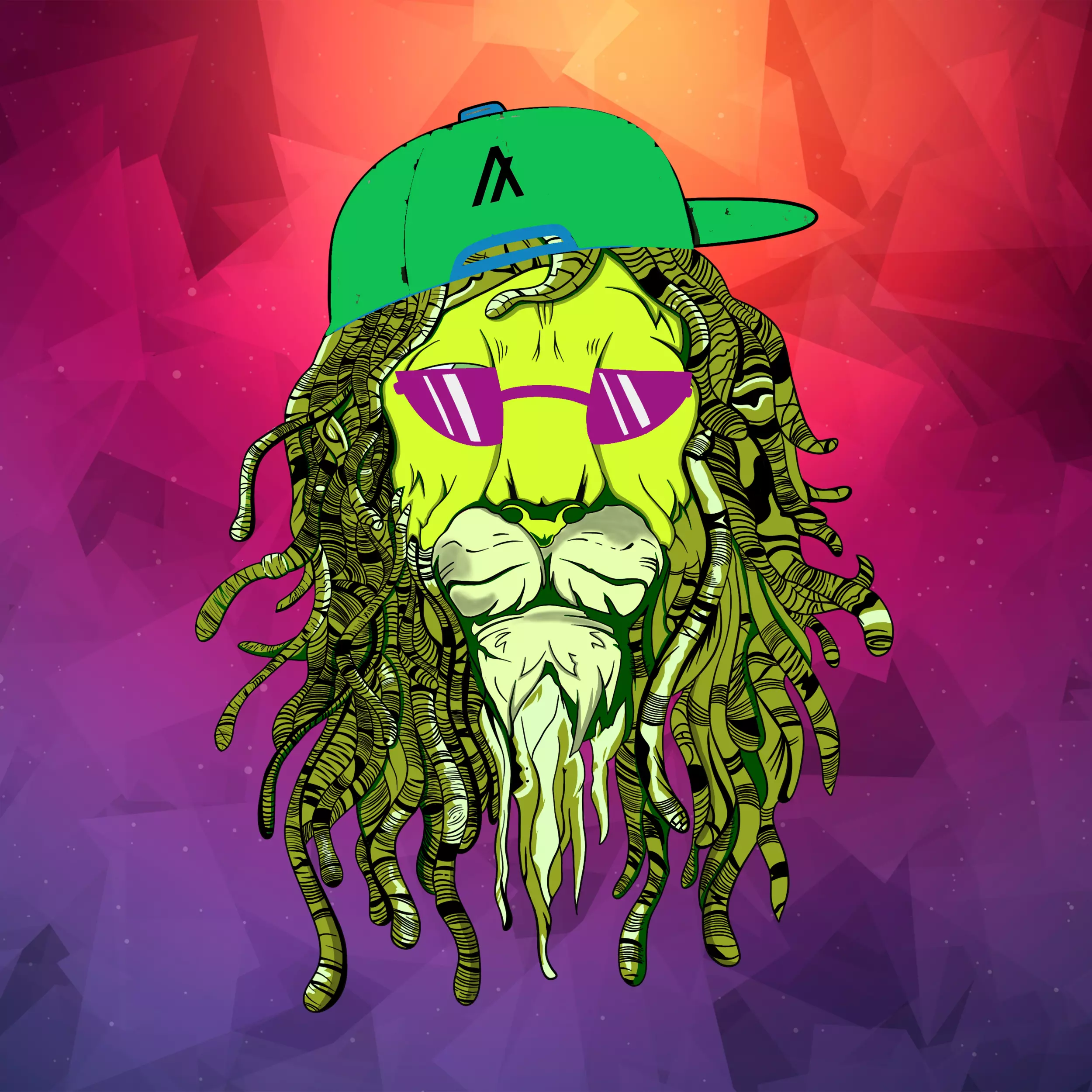 Reggae Lions #71 NFT on Algorand