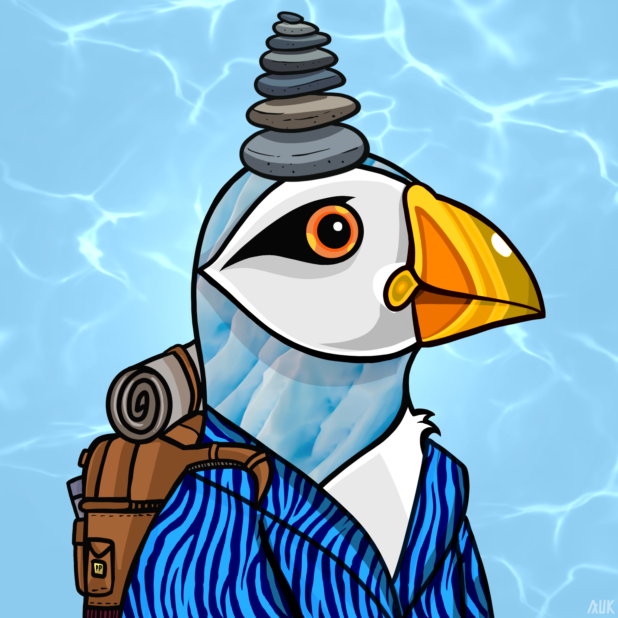 Poppin Puffins #5821 NFT on Algorand