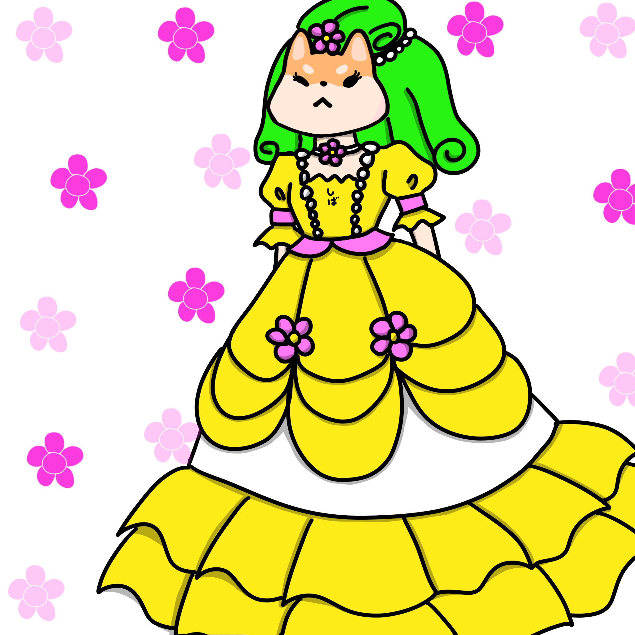 Shiba Princess Protector 9 NFT on Algorand