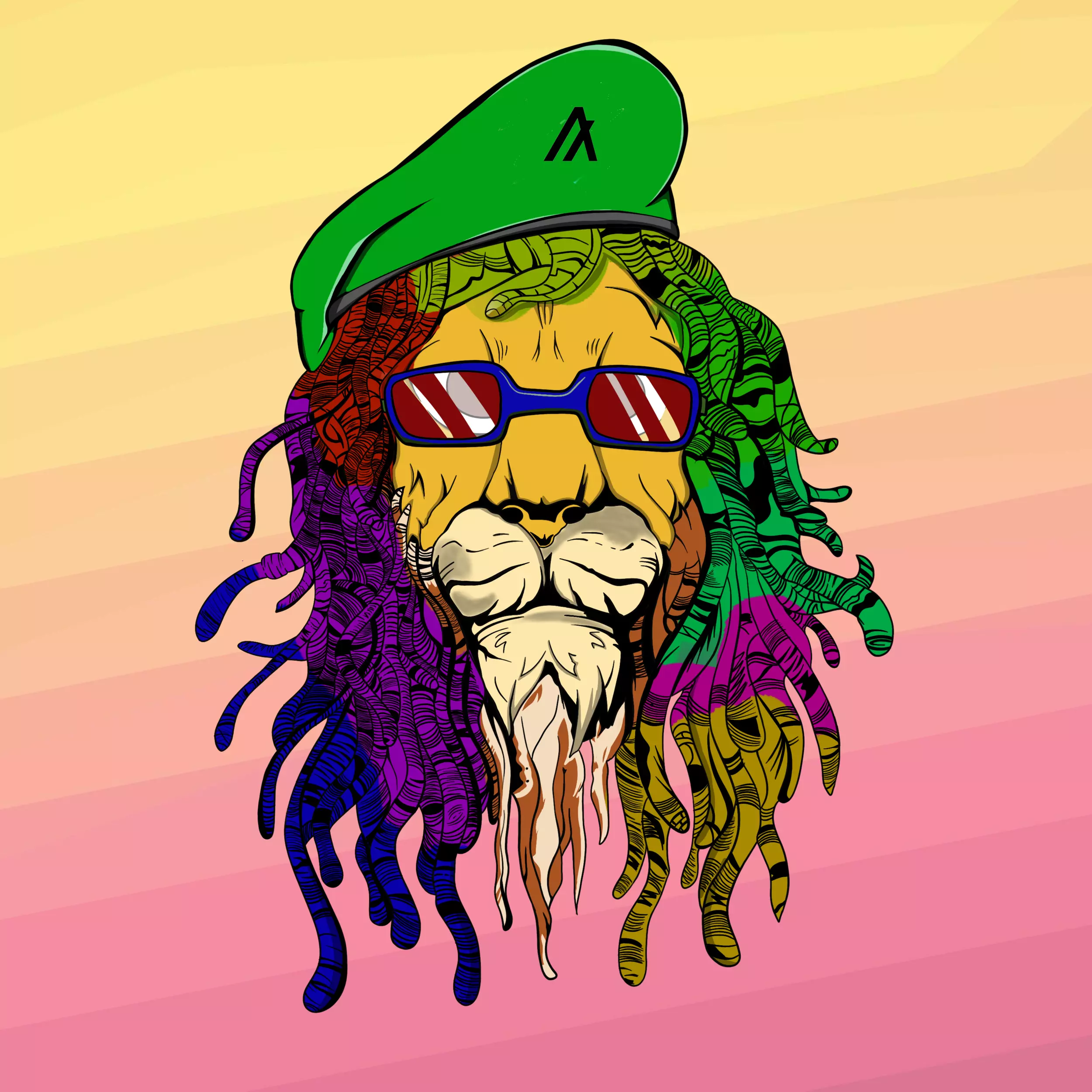 Reggae Lions #269 NFT on Algorand