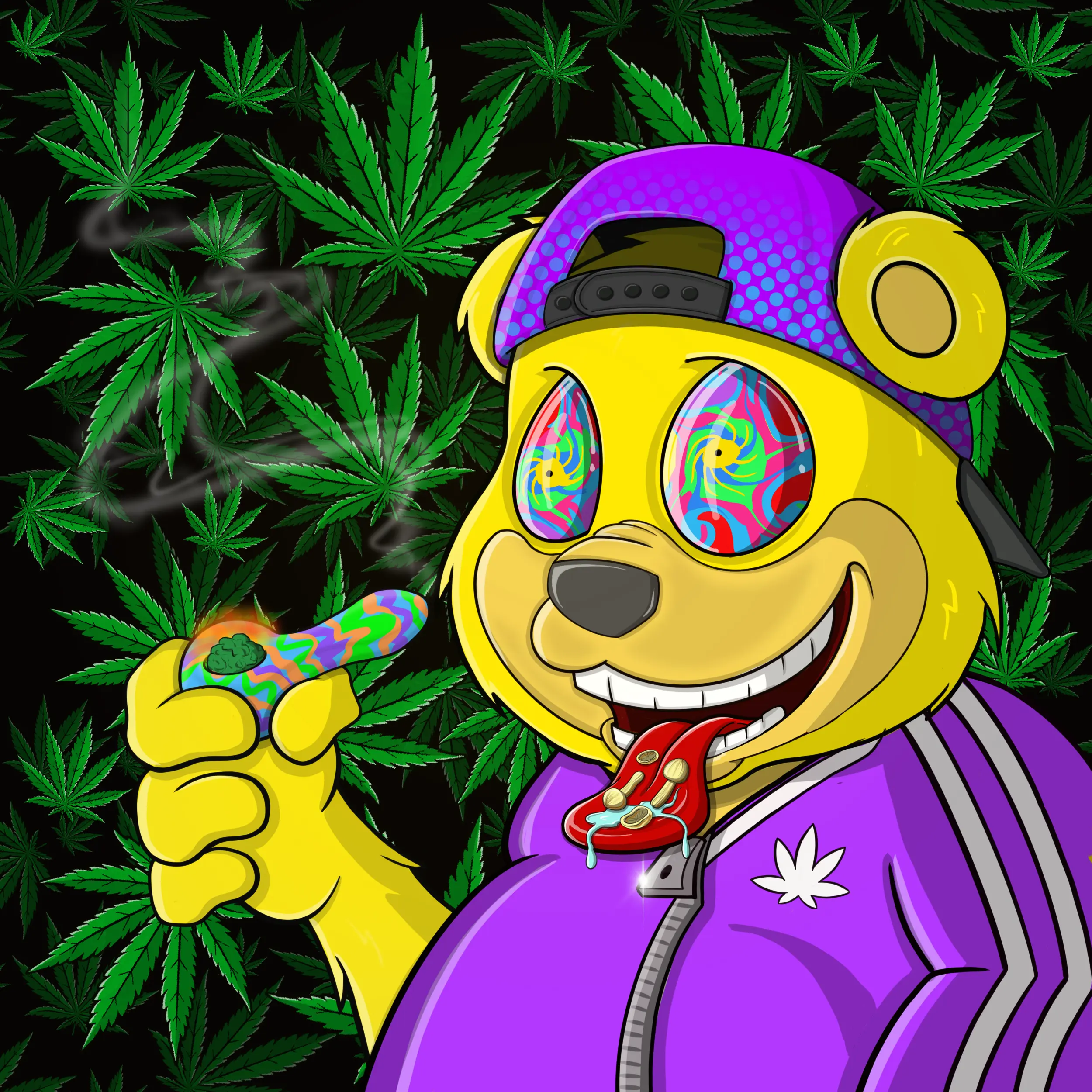 Burnin Bears #737 NFT on Algorand