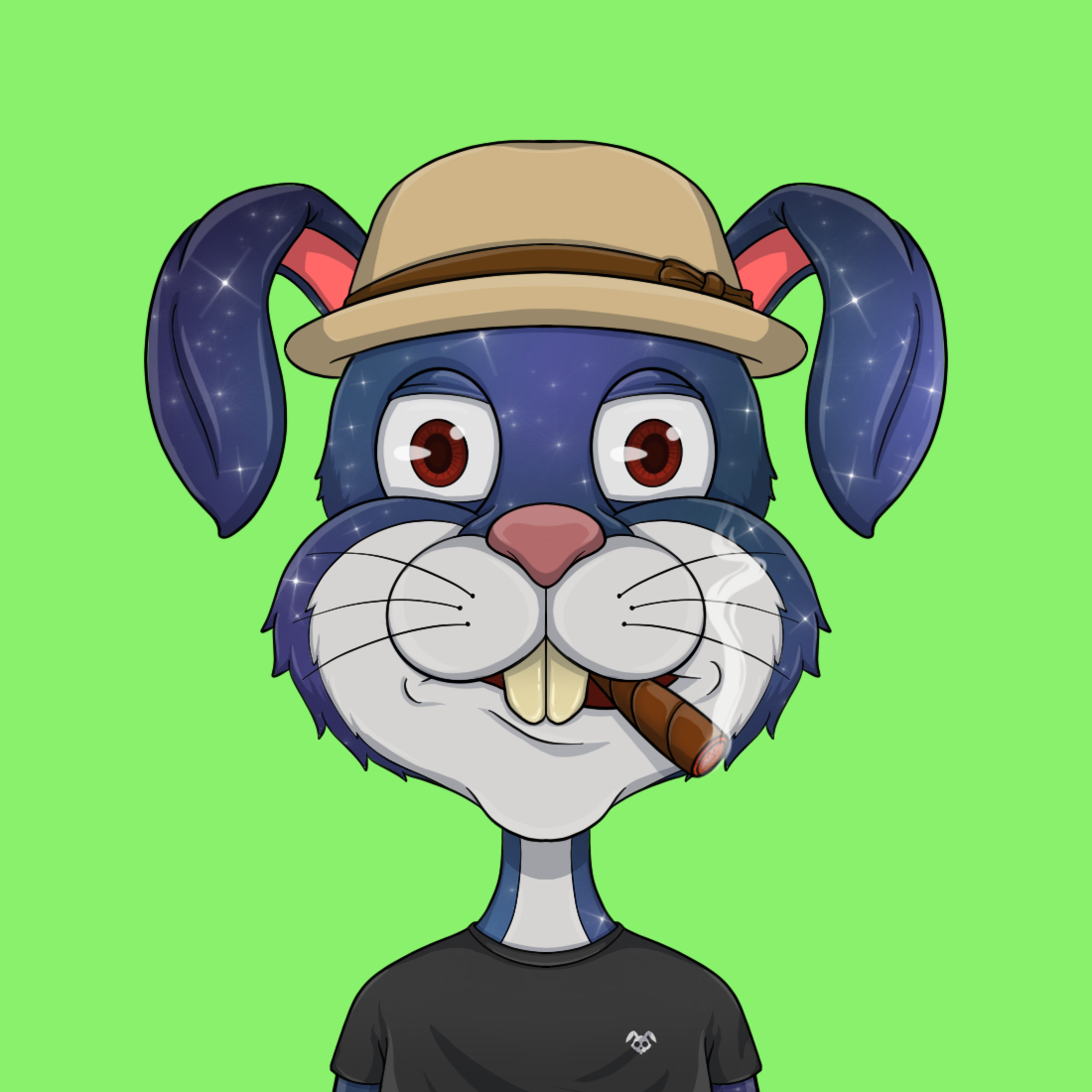 Addict Rabbit Gang 1396 NFT on Algorand