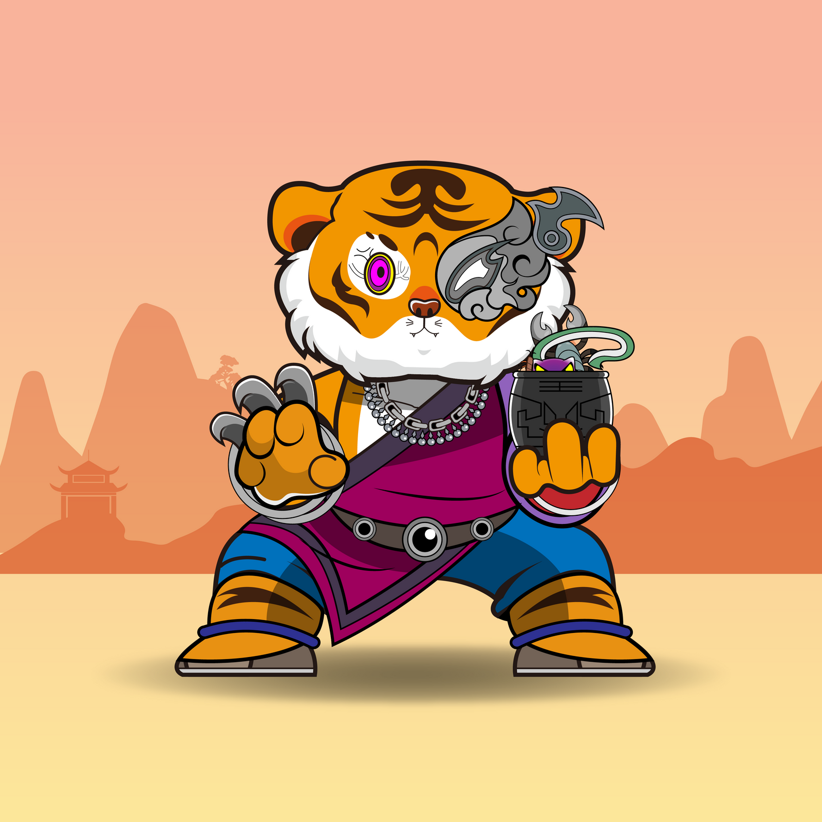 Wushu Chi #0474 NFT on Algorand