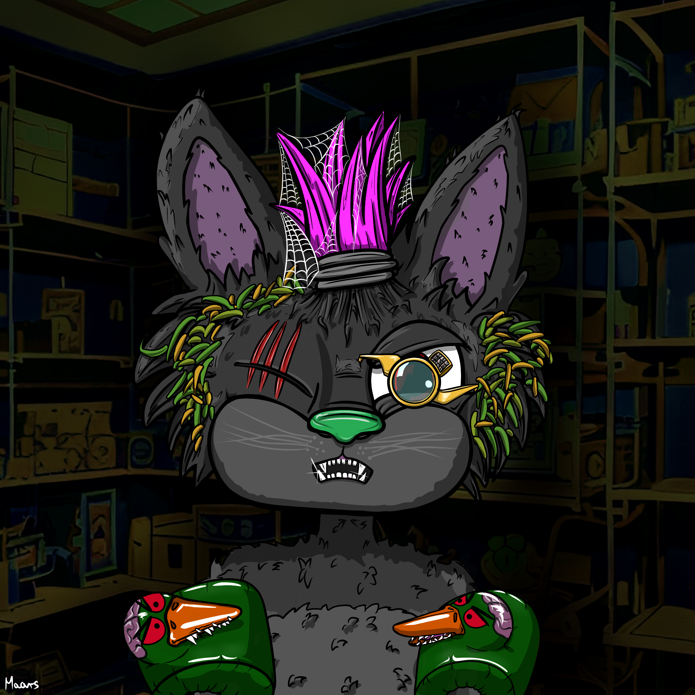 Bad Ripley #194 NFT on Algorand