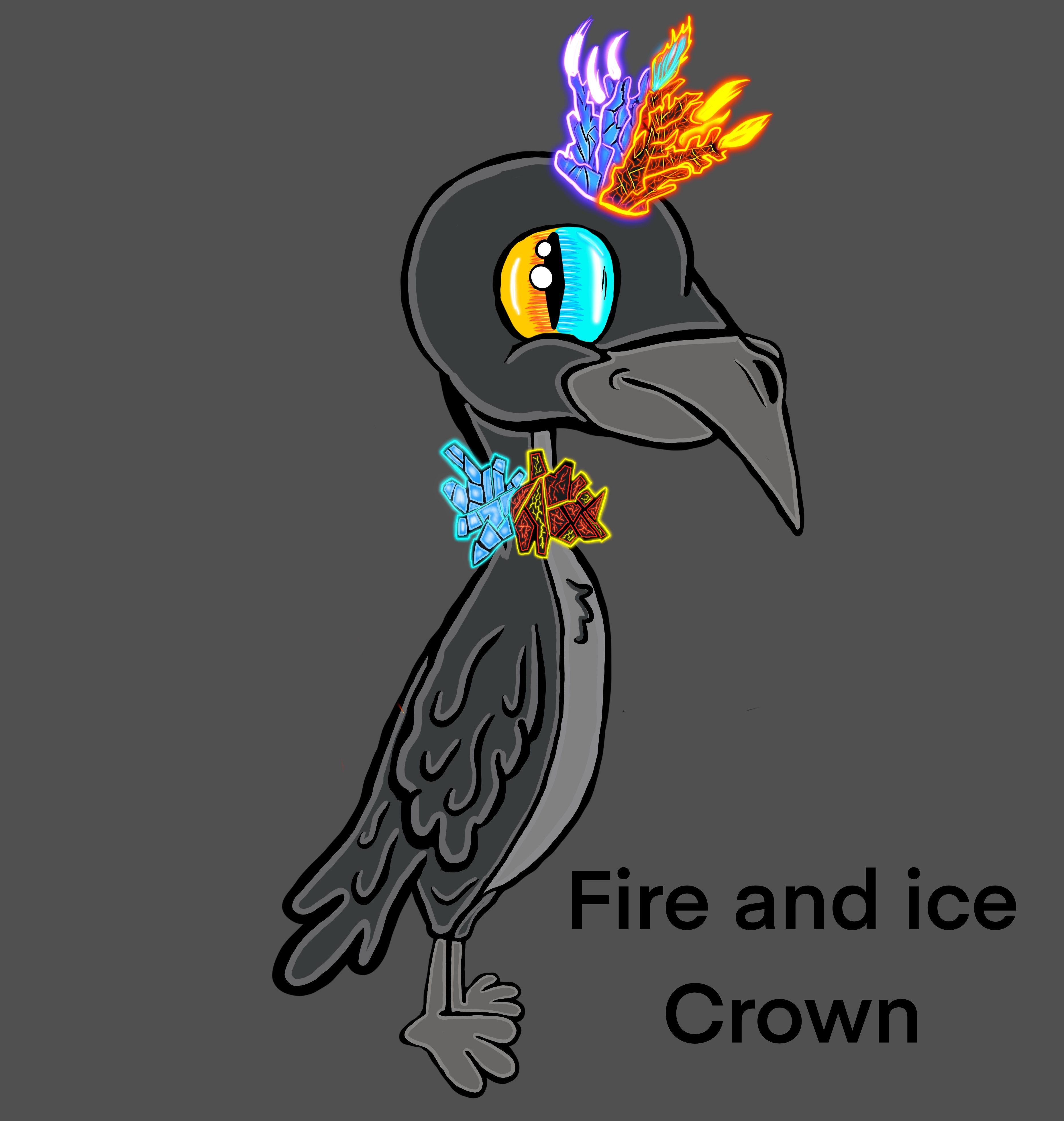 Fire and ice Crown NFT on Algorand