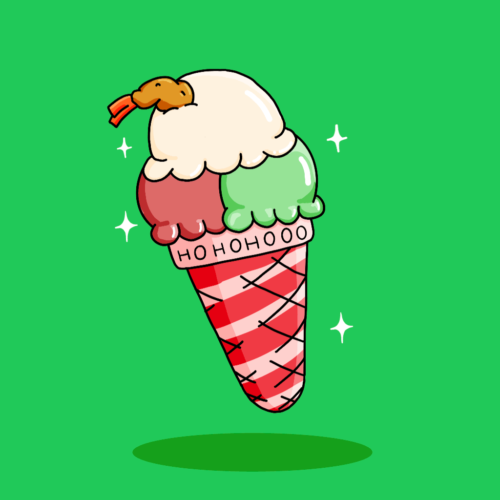 Festive Ice Cream