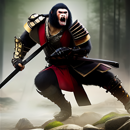Samurai Ape #15