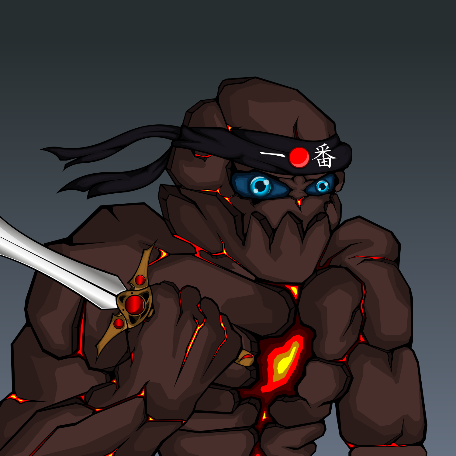 KRAX THE ALGOLEM 1277 NFT on Algorand