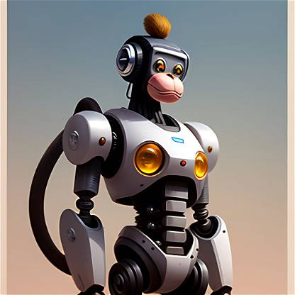 Robot Monkey 09
