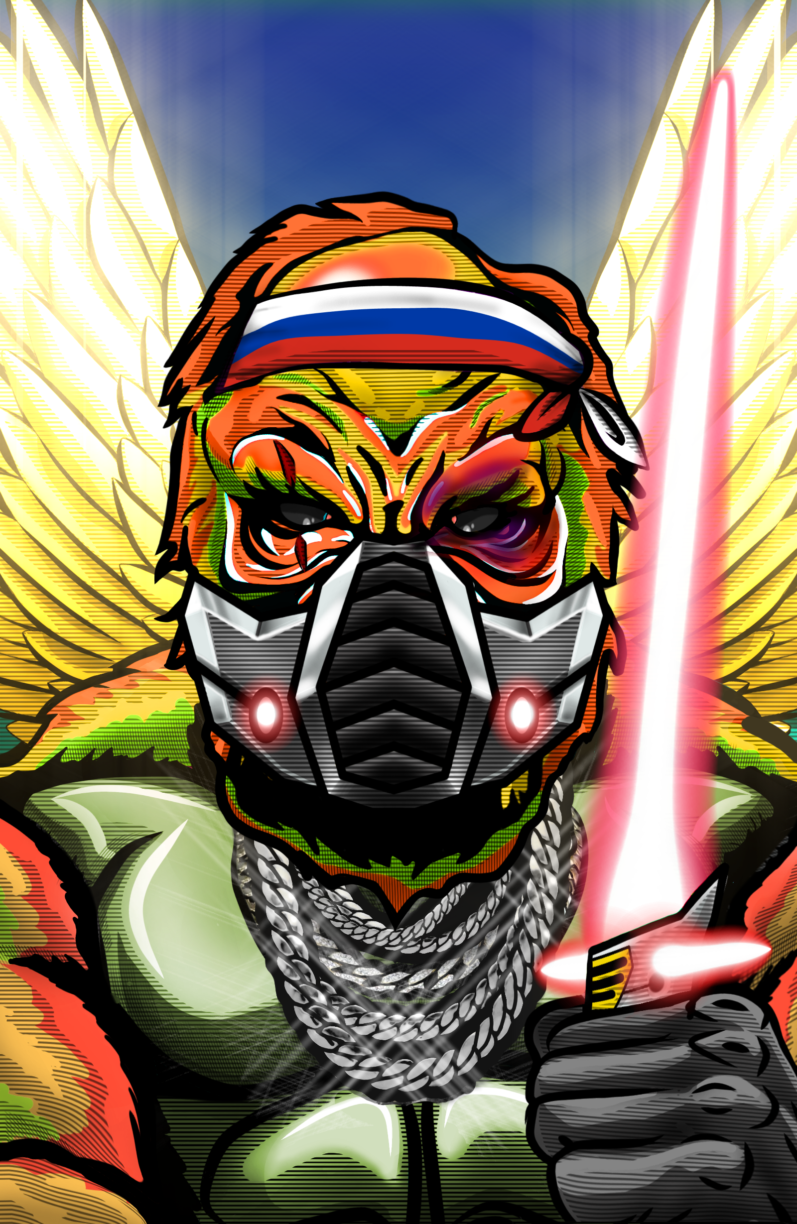 Gangster Gorilla 746 NFT on Algorand