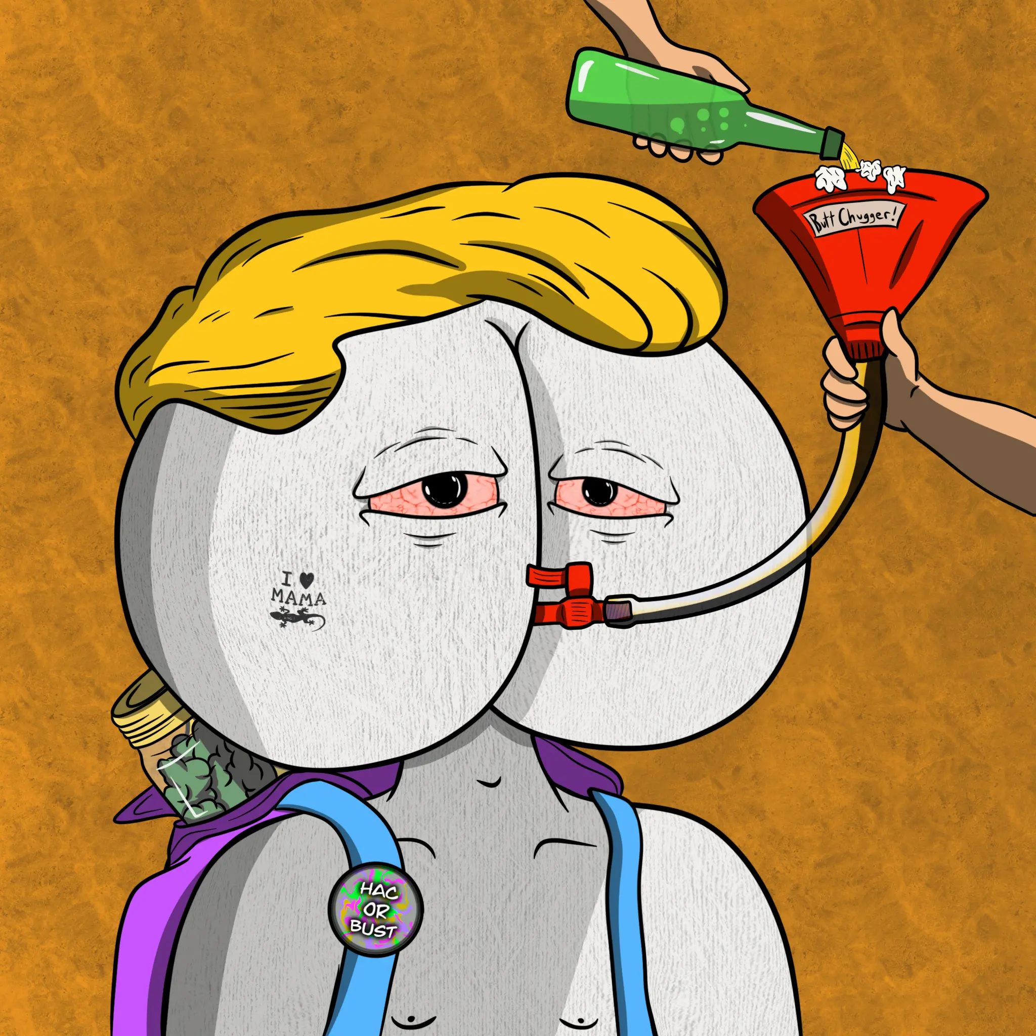 ButtHeads #472 NFT on Algorand