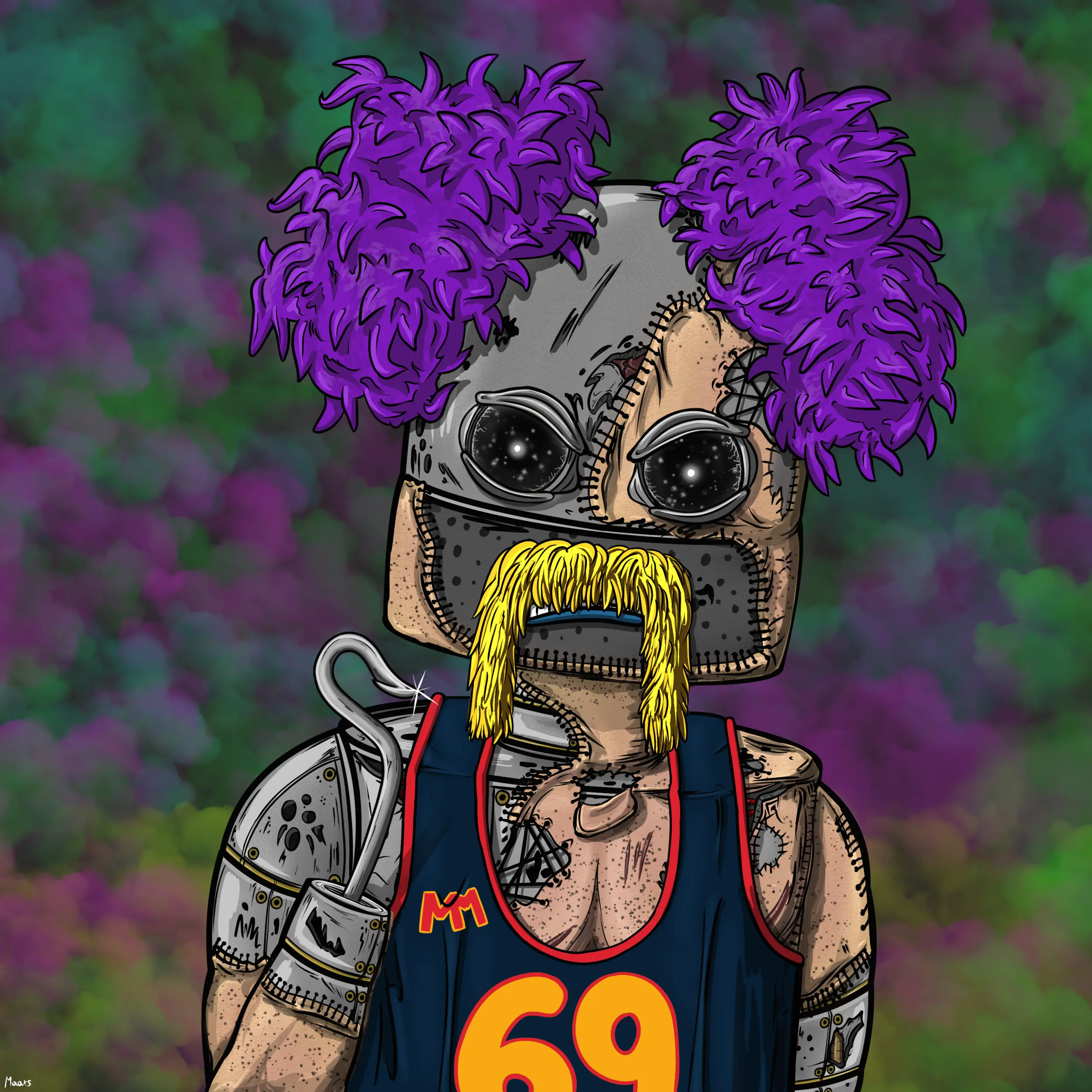 Mental Marvin #3195 NFT on Algorand