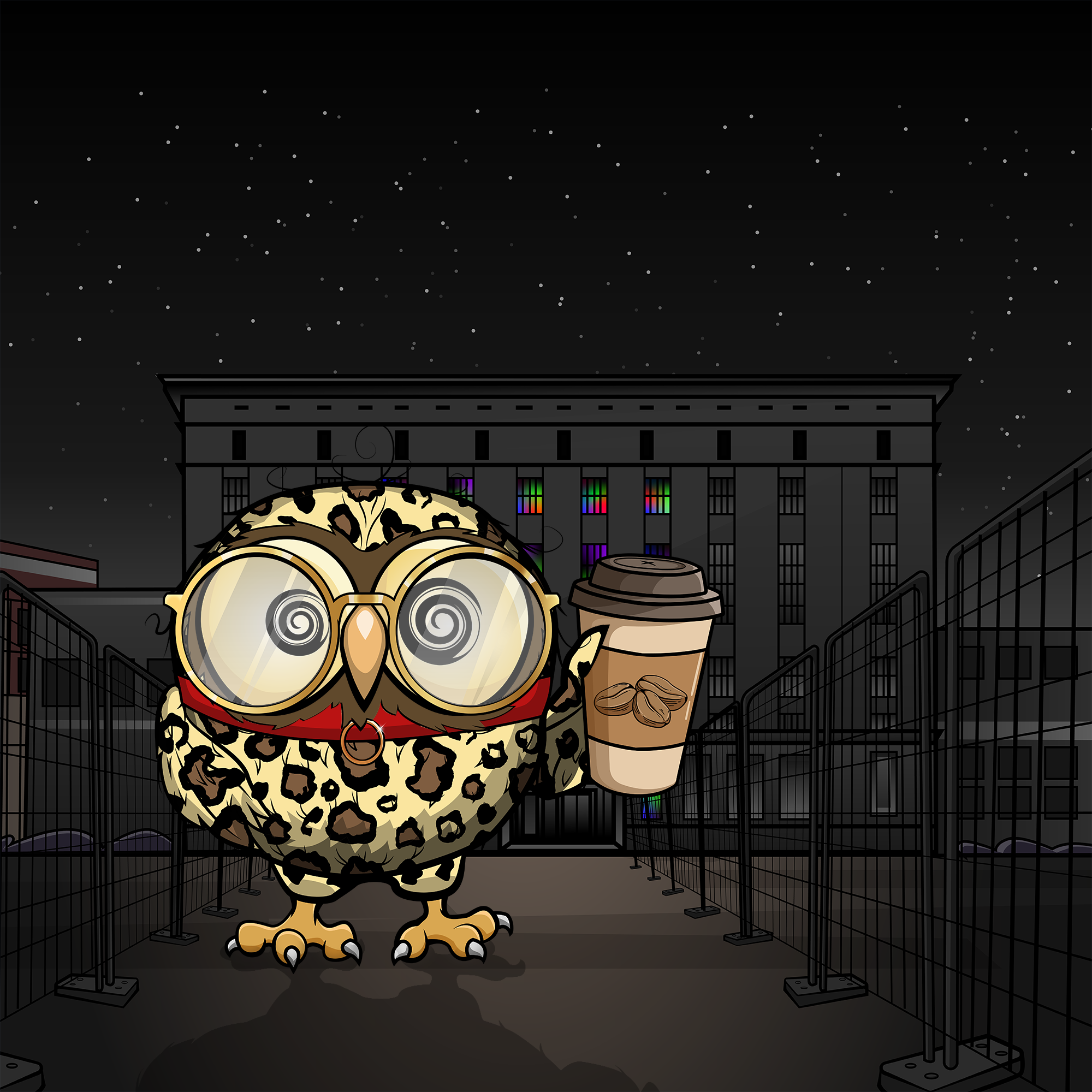 cryptOOwl 154 NFT on Algorand