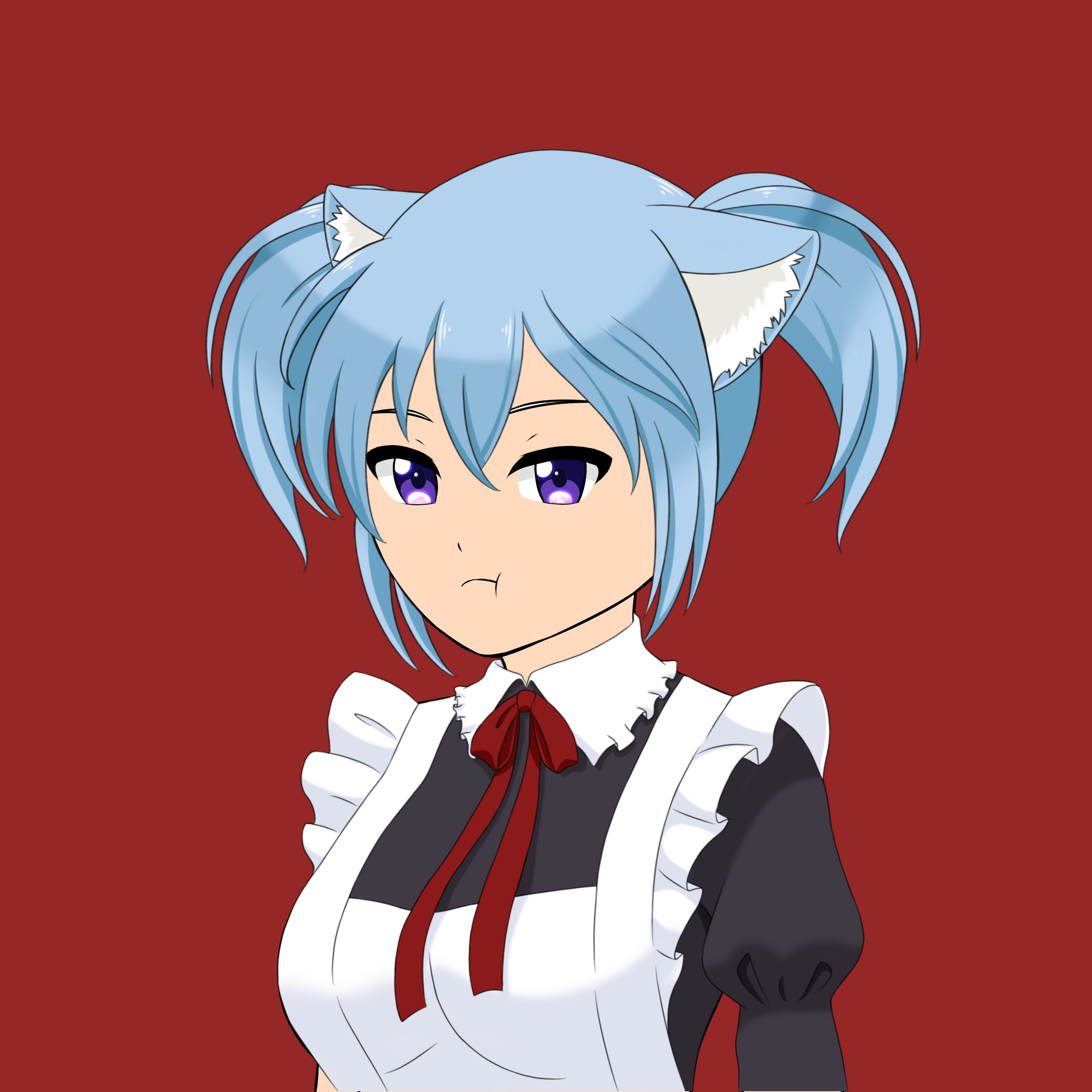 Catgirl Crew #1015 NFT on Algorand