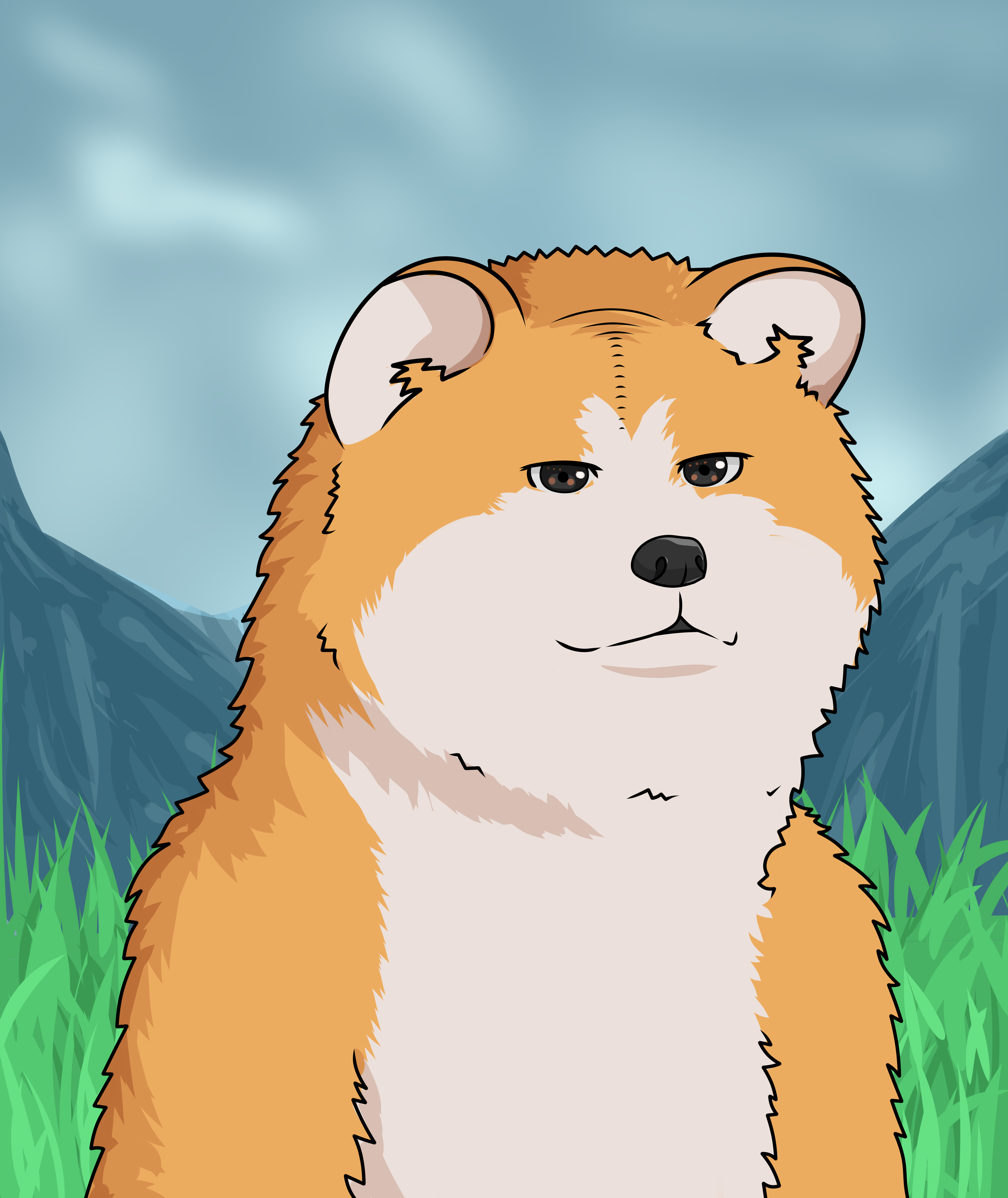 Moon Inu 25 NFT on Algorand