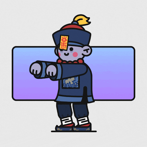 Let'sWalk-Jiangshi #057 NFT on Algorand