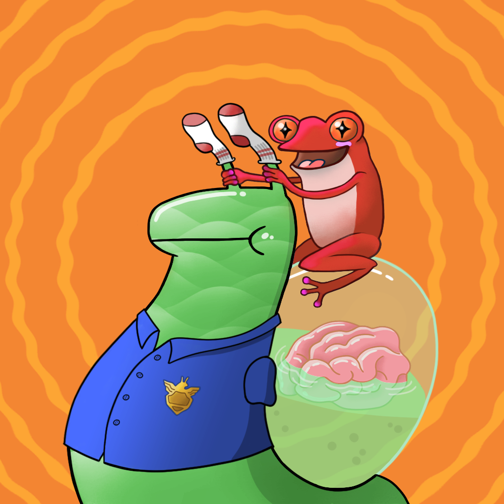 snail 0734 NFT on Algorand