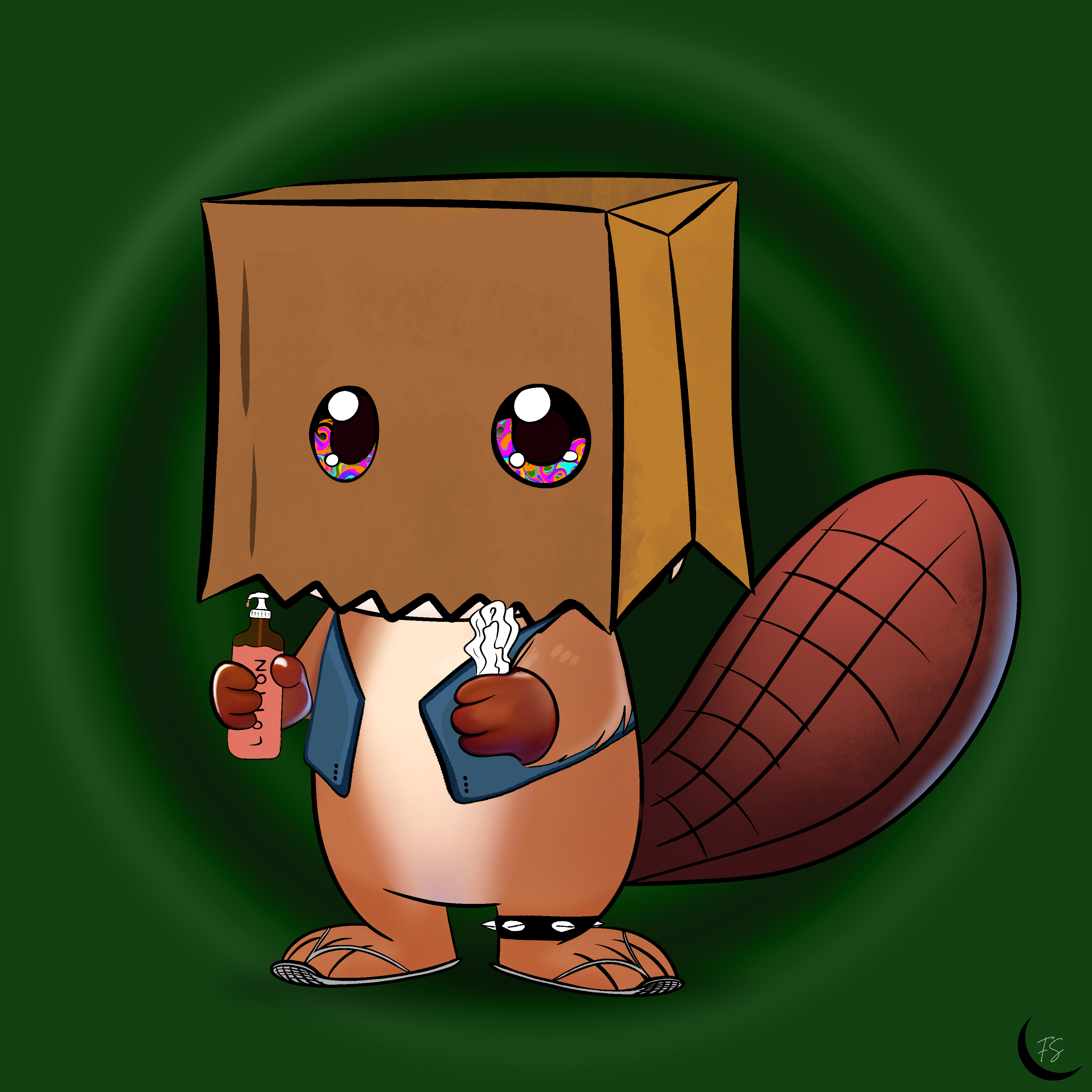 Unleashing Mike Hunt #156 NFT on Algorand