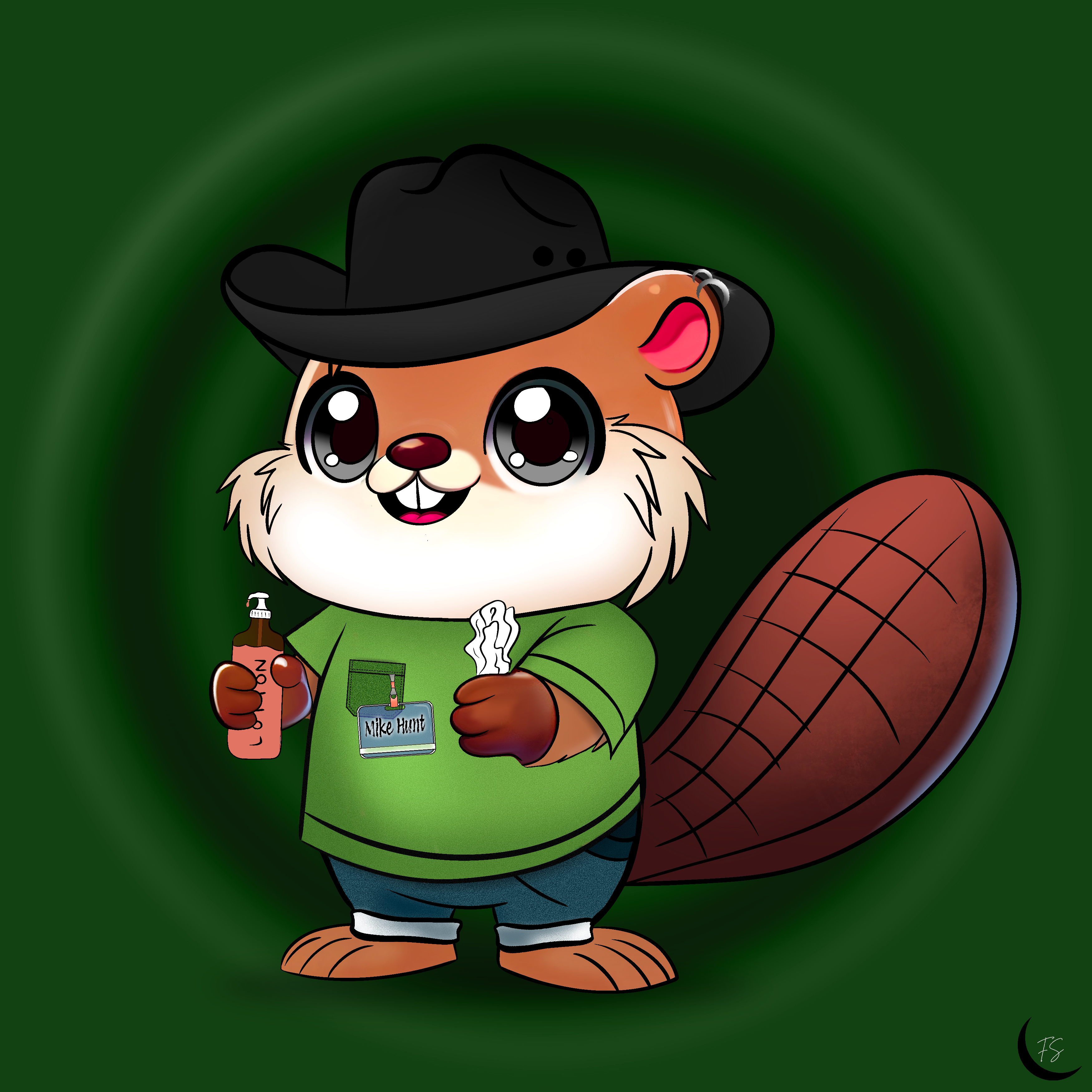 Unleashing Mike Hunt #208 NFT on Algorand