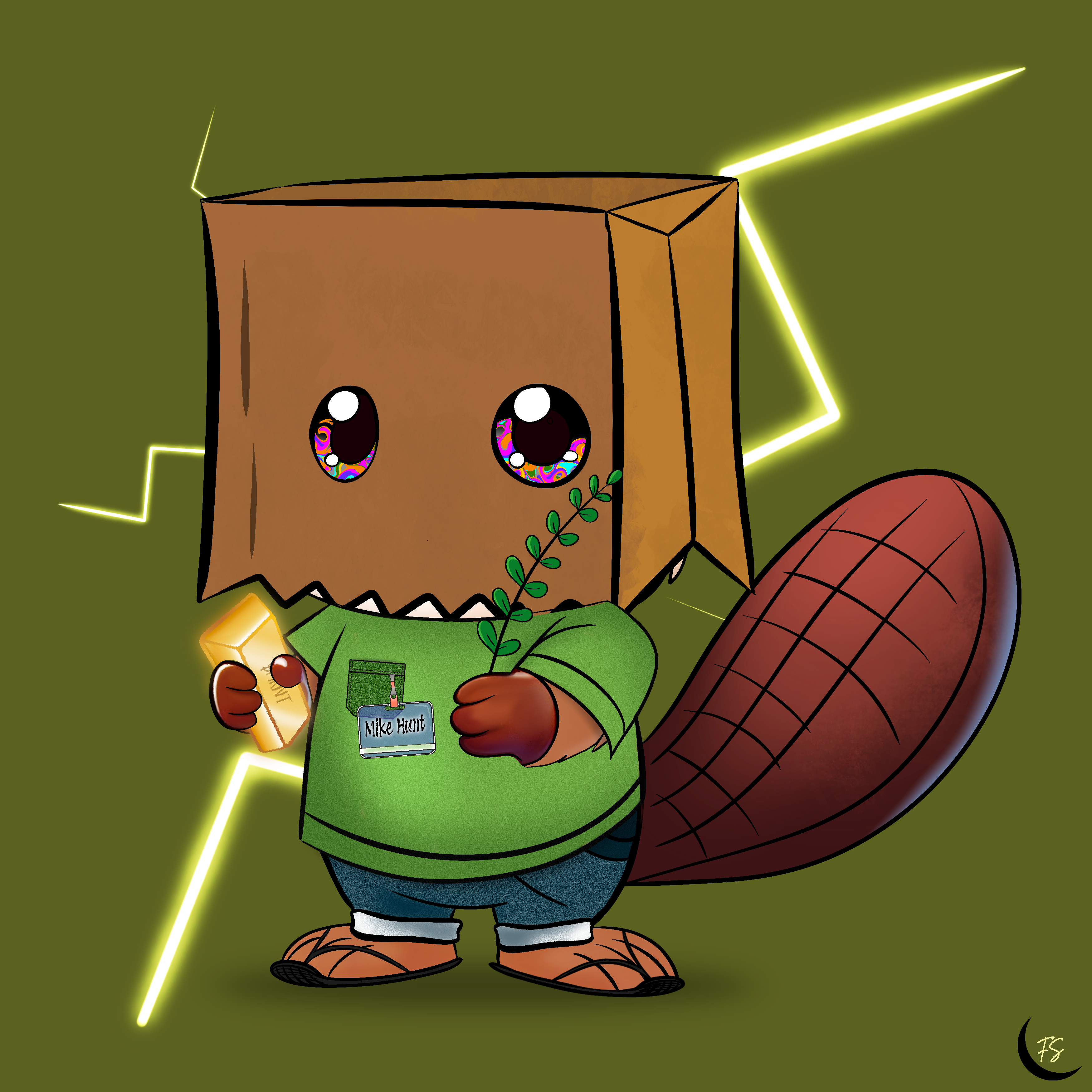 Unleashing Mike Hunt #021 NFT on Algorand