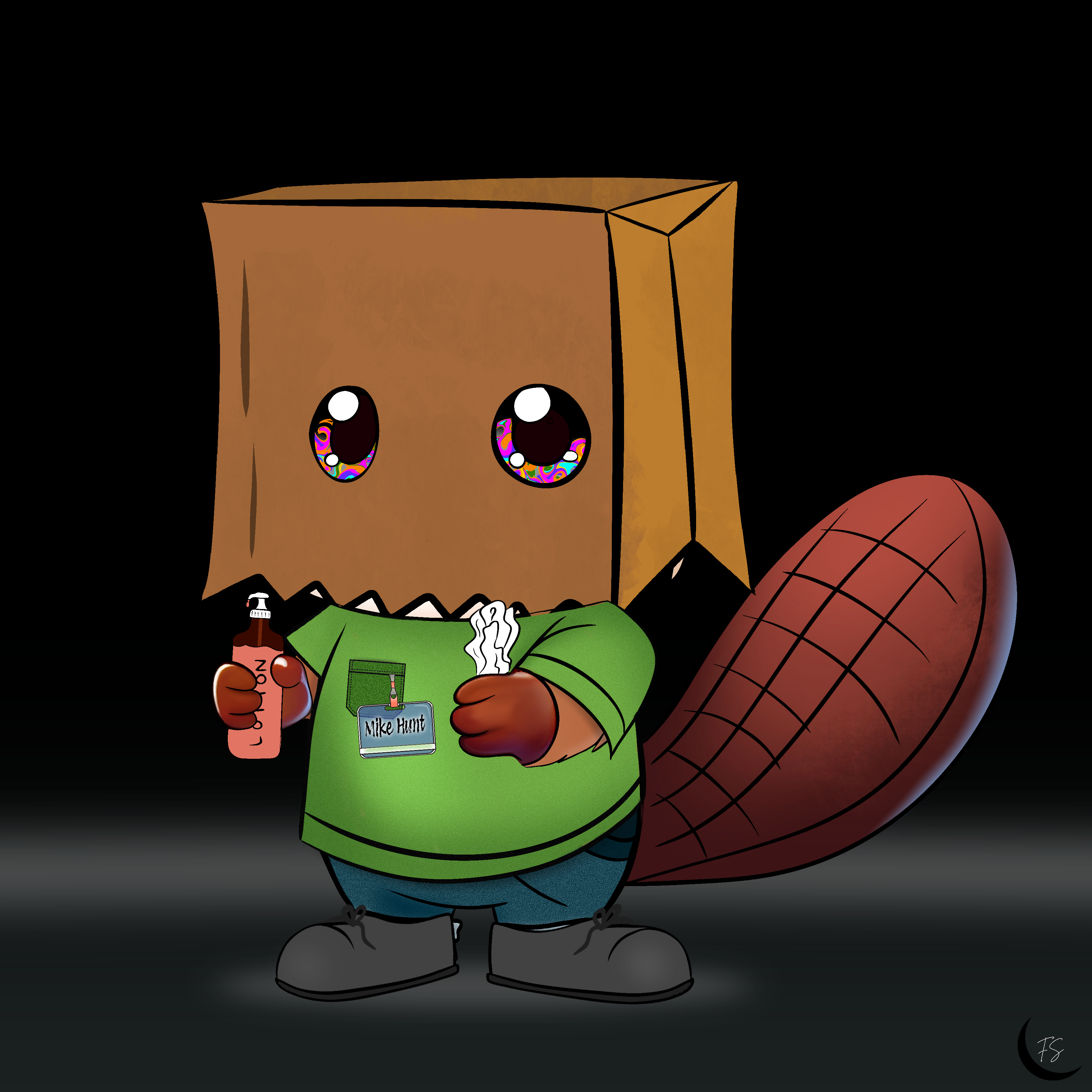 Unleashing Mike Hunt #051 NFT on Algorand